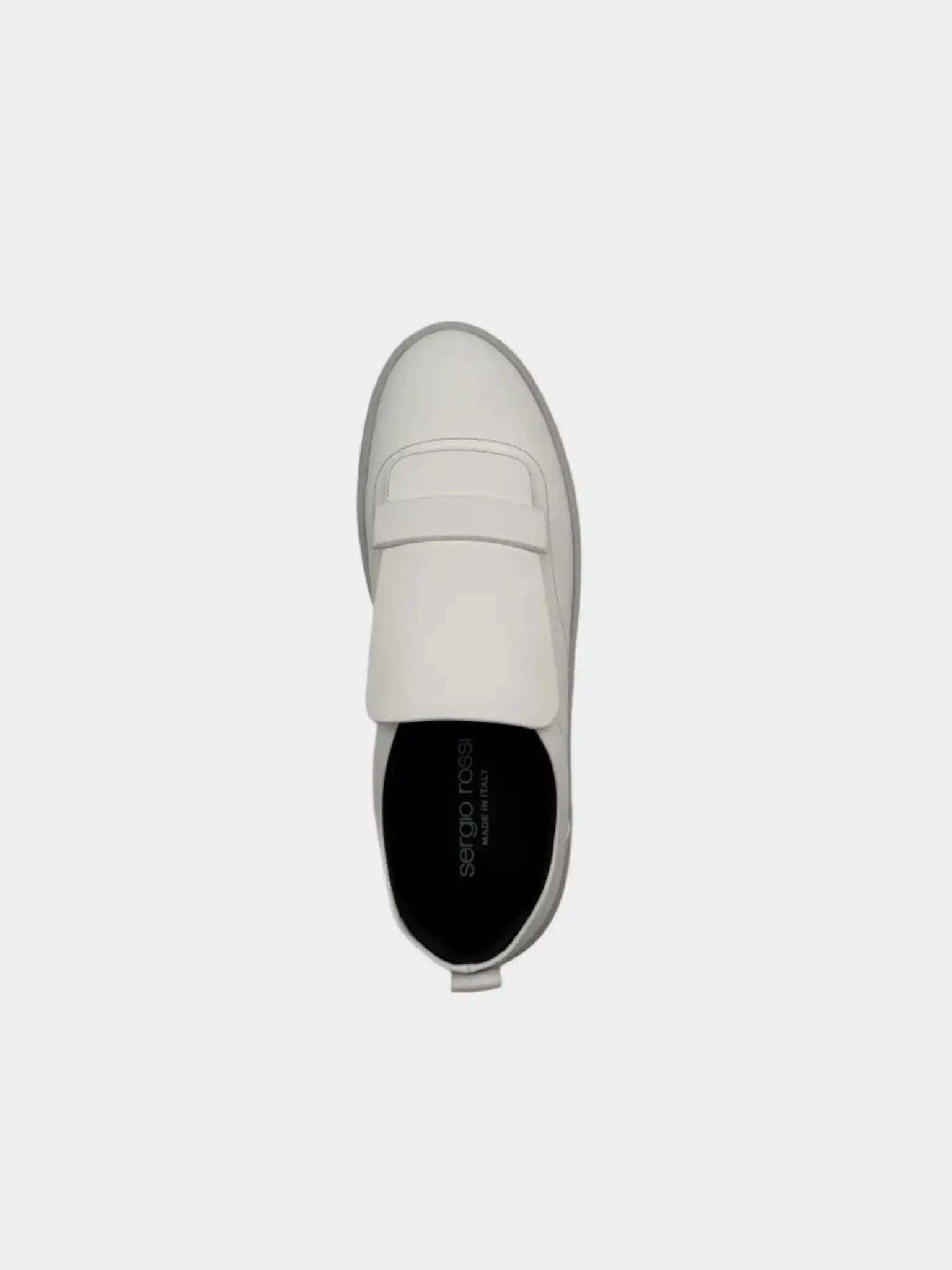 Sneakers Bianche In Pelle