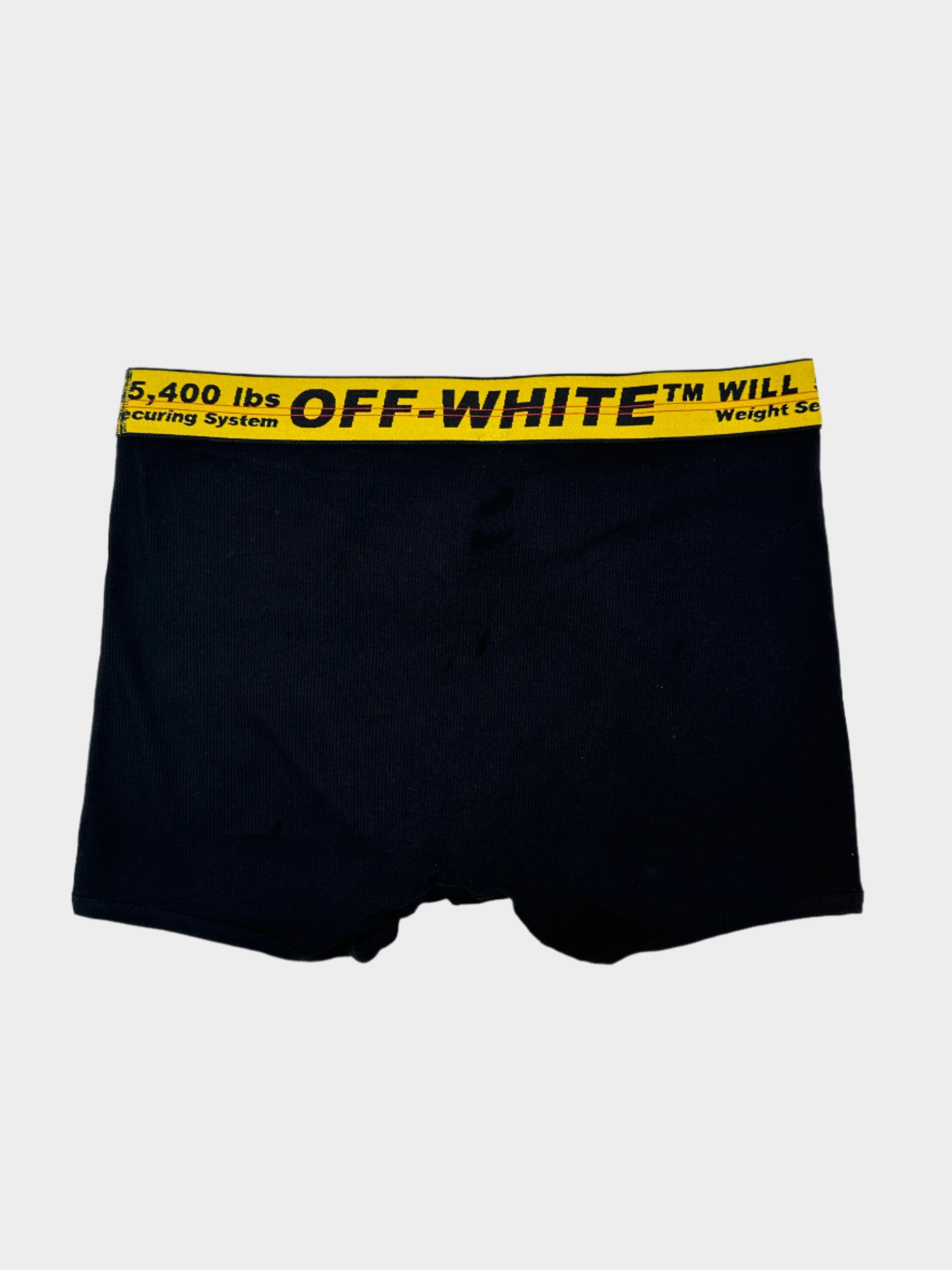 Tripack Boxer Briefs Nero con Logo Elastico