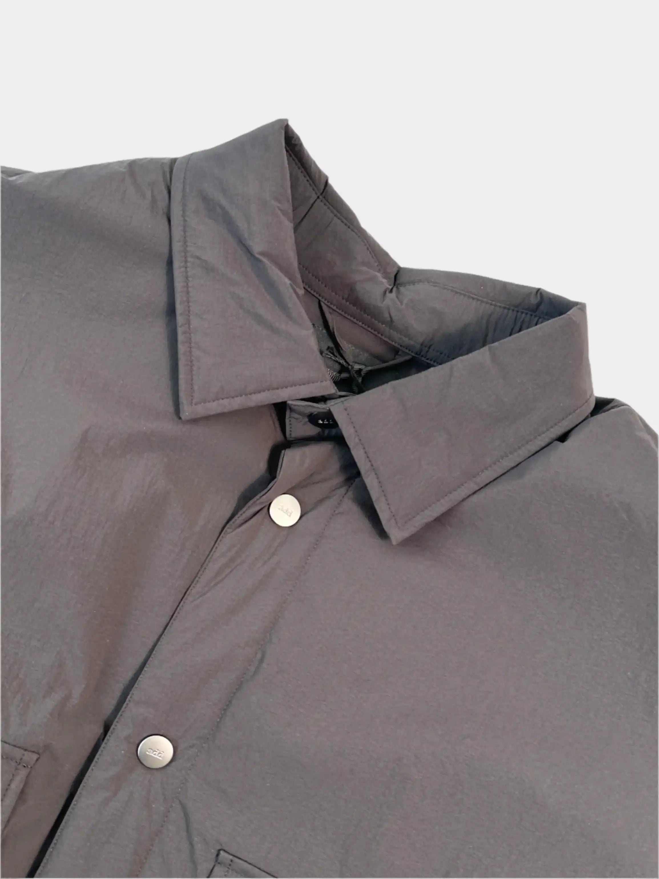 Camicia imbottita nera