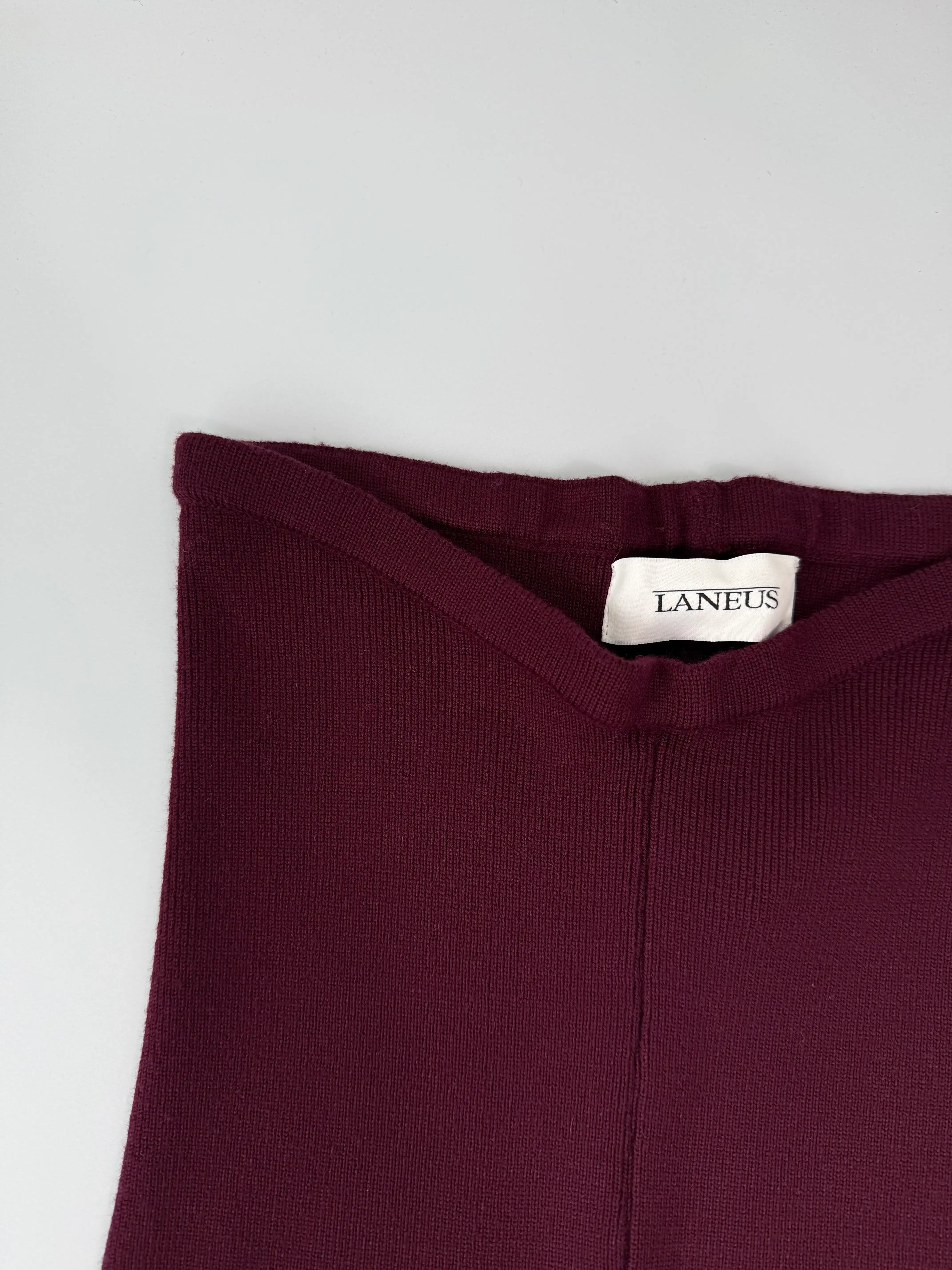 High Waist Wool Flare Leggings