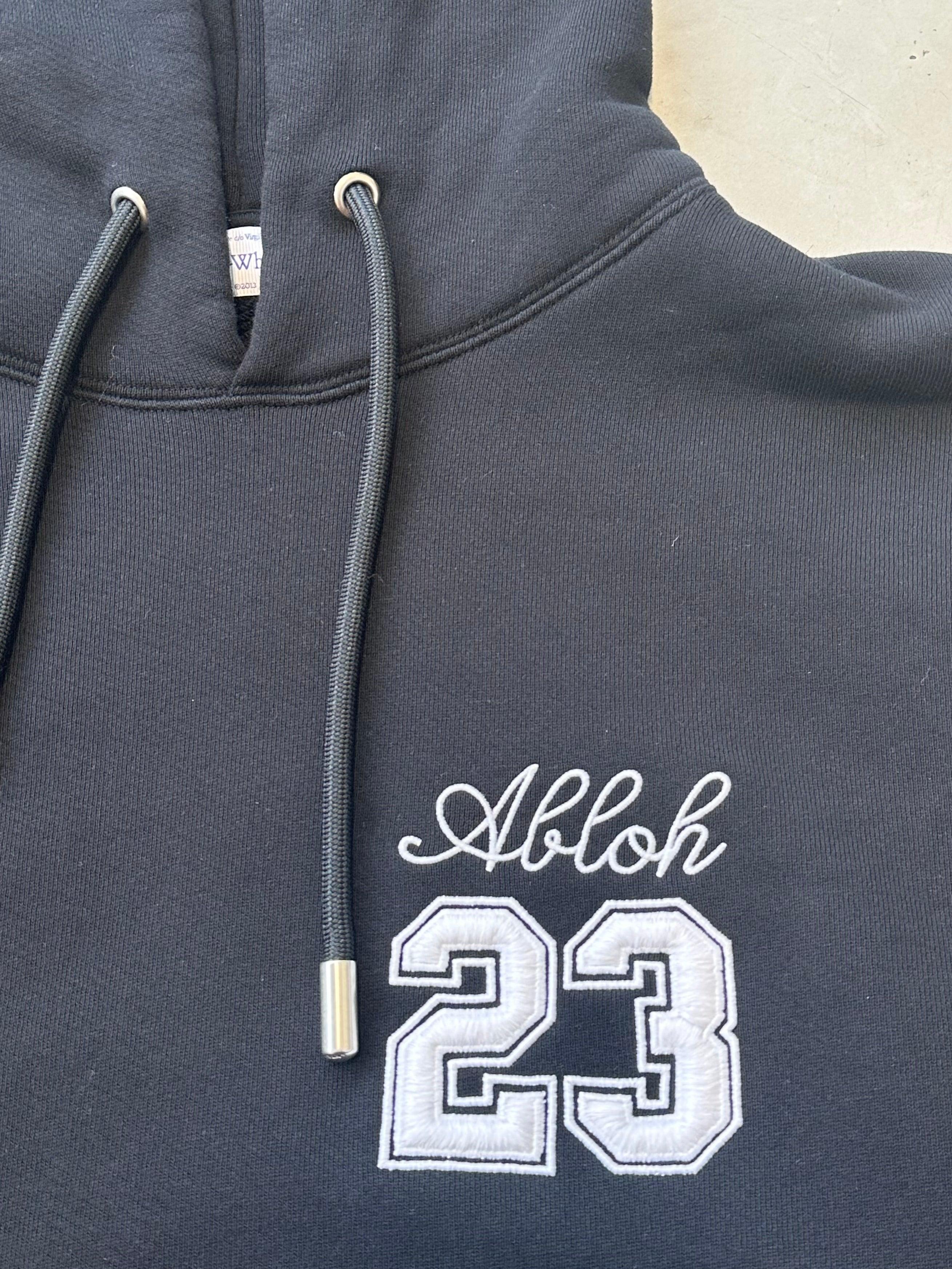 Embroidered hoodie