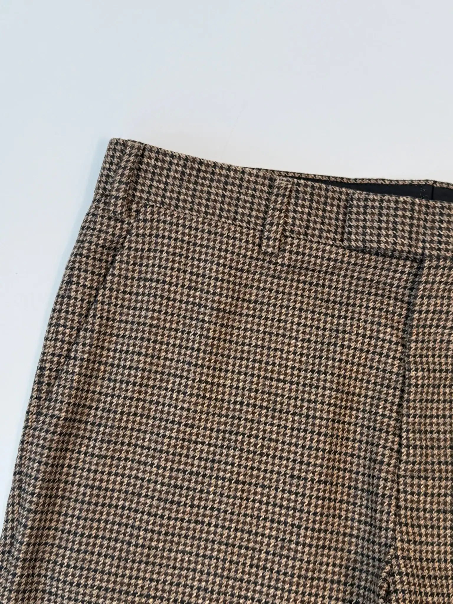 Pantaloni Fantasia Pied De Poule