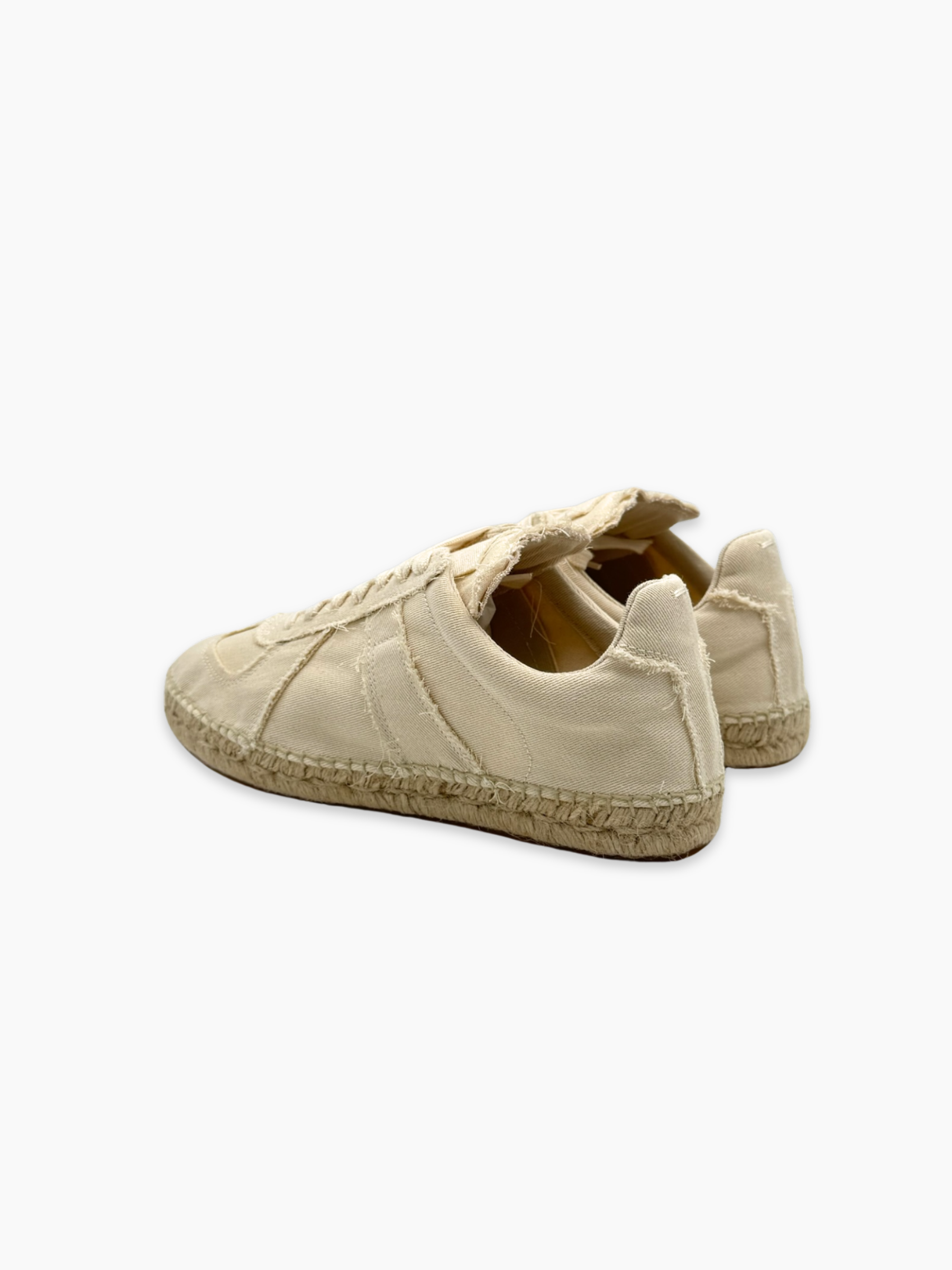 Sneakers Beige In Tela