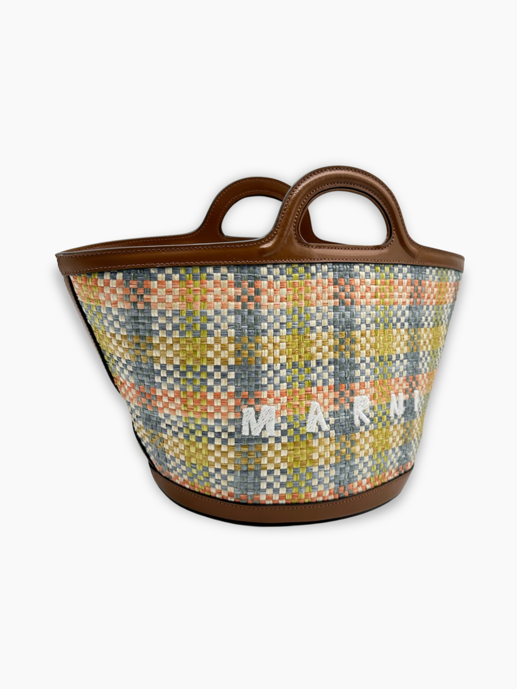 Tropicalia Bag Piccola Multicolor E Marrone