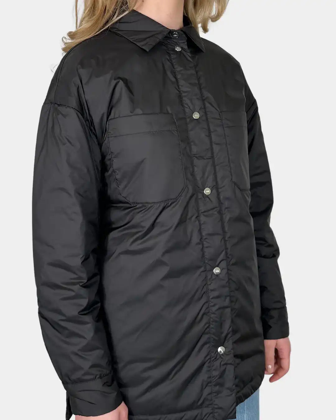 Piumino Camicia blu scuro