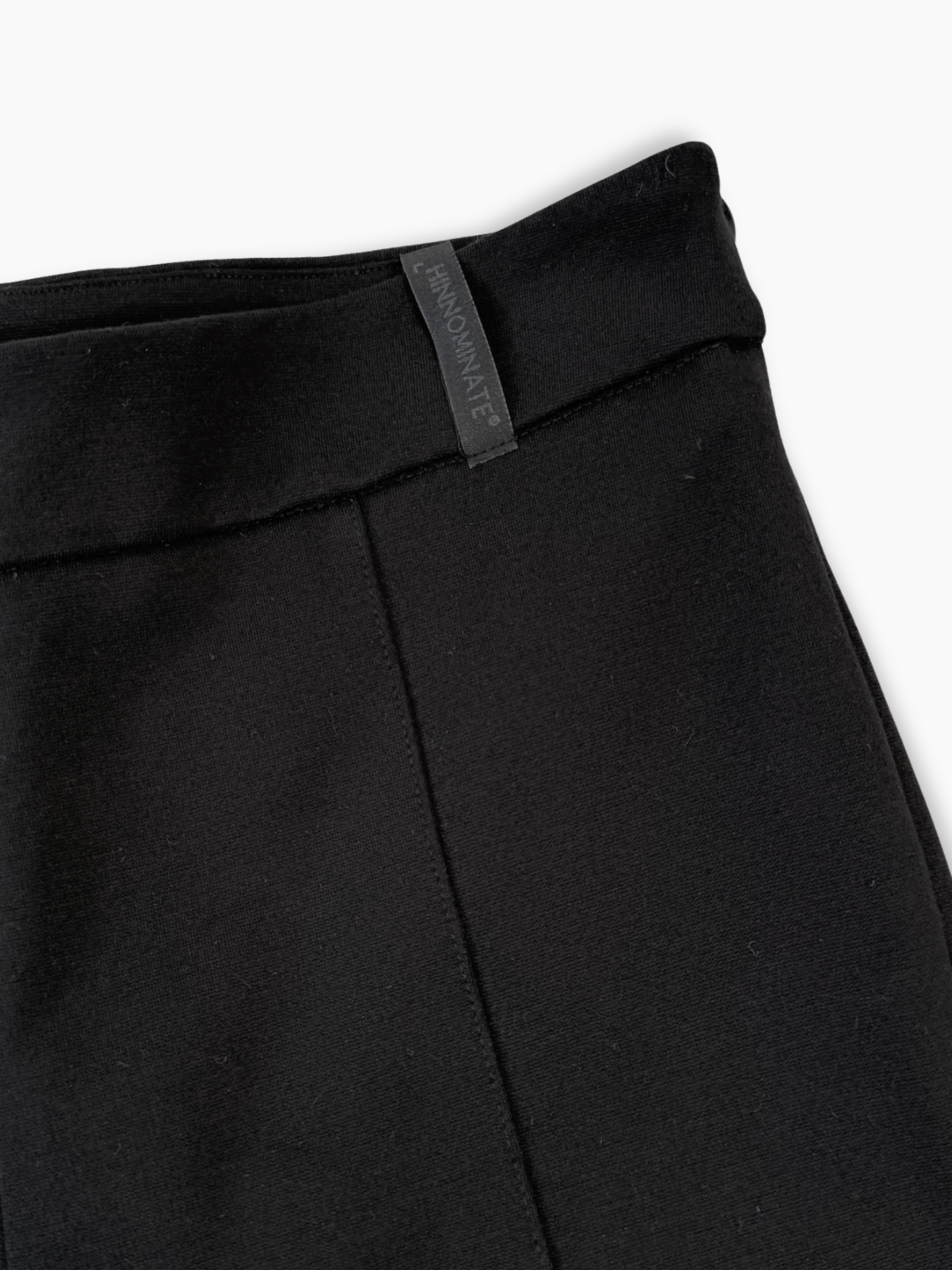 Pantaloni Neri Con Spacchi