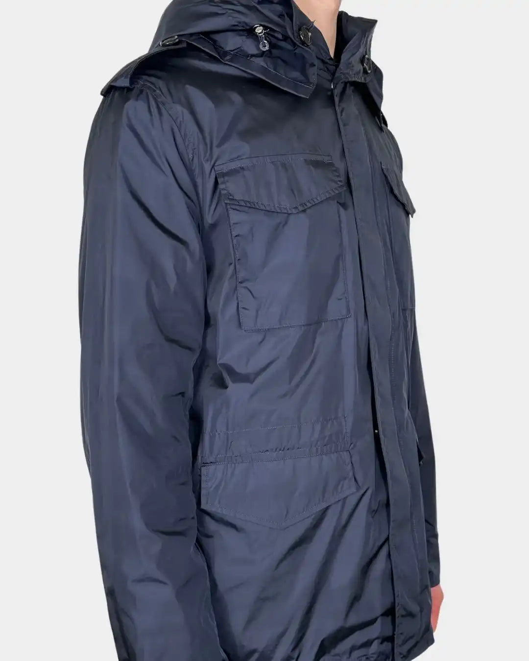 giacca leggera blu