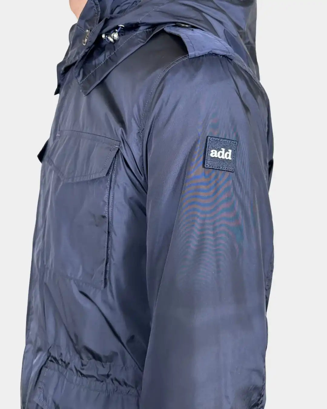 giacca leggera blu