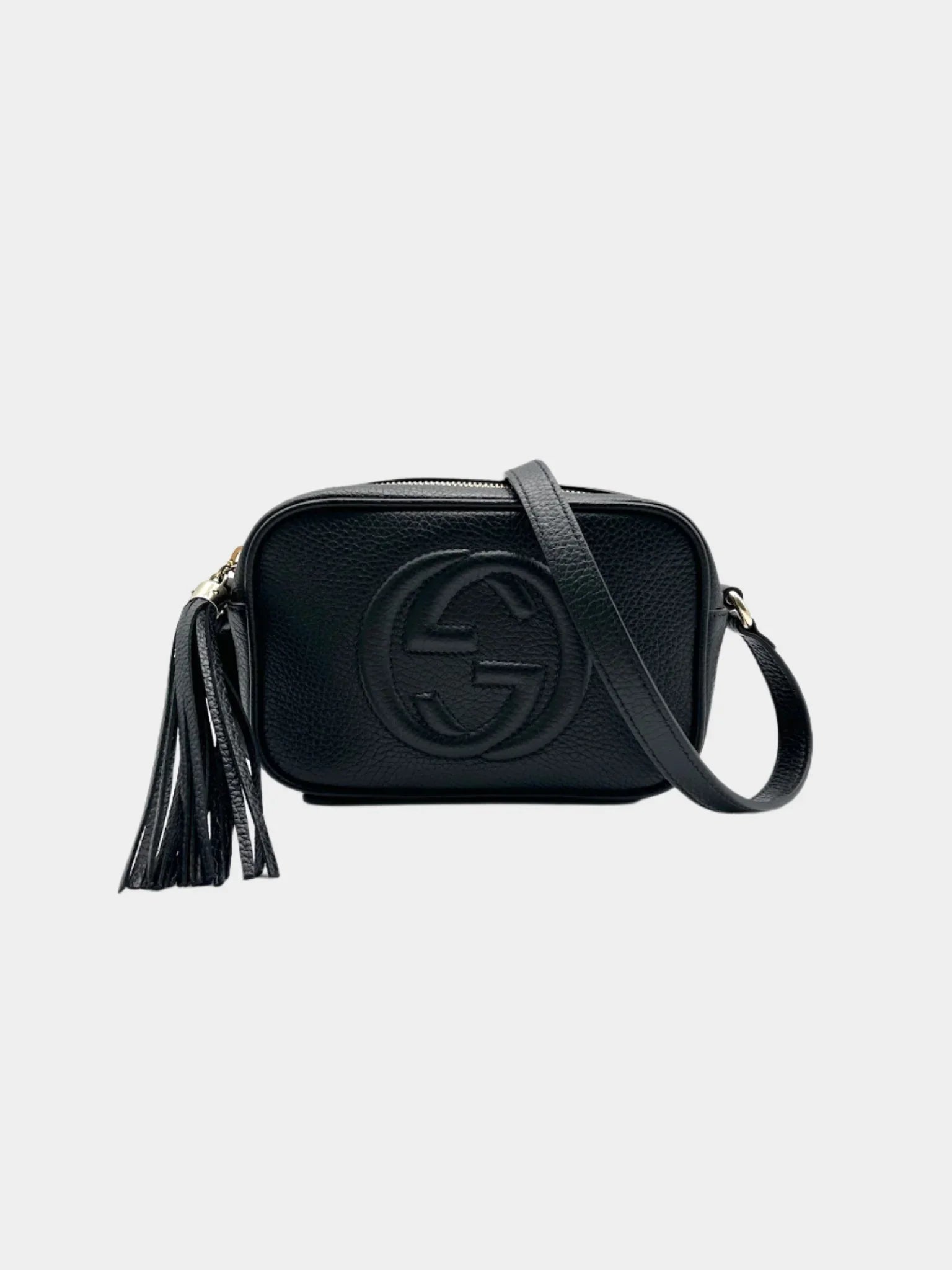 Borsa Soho Disco In Pelle Nera