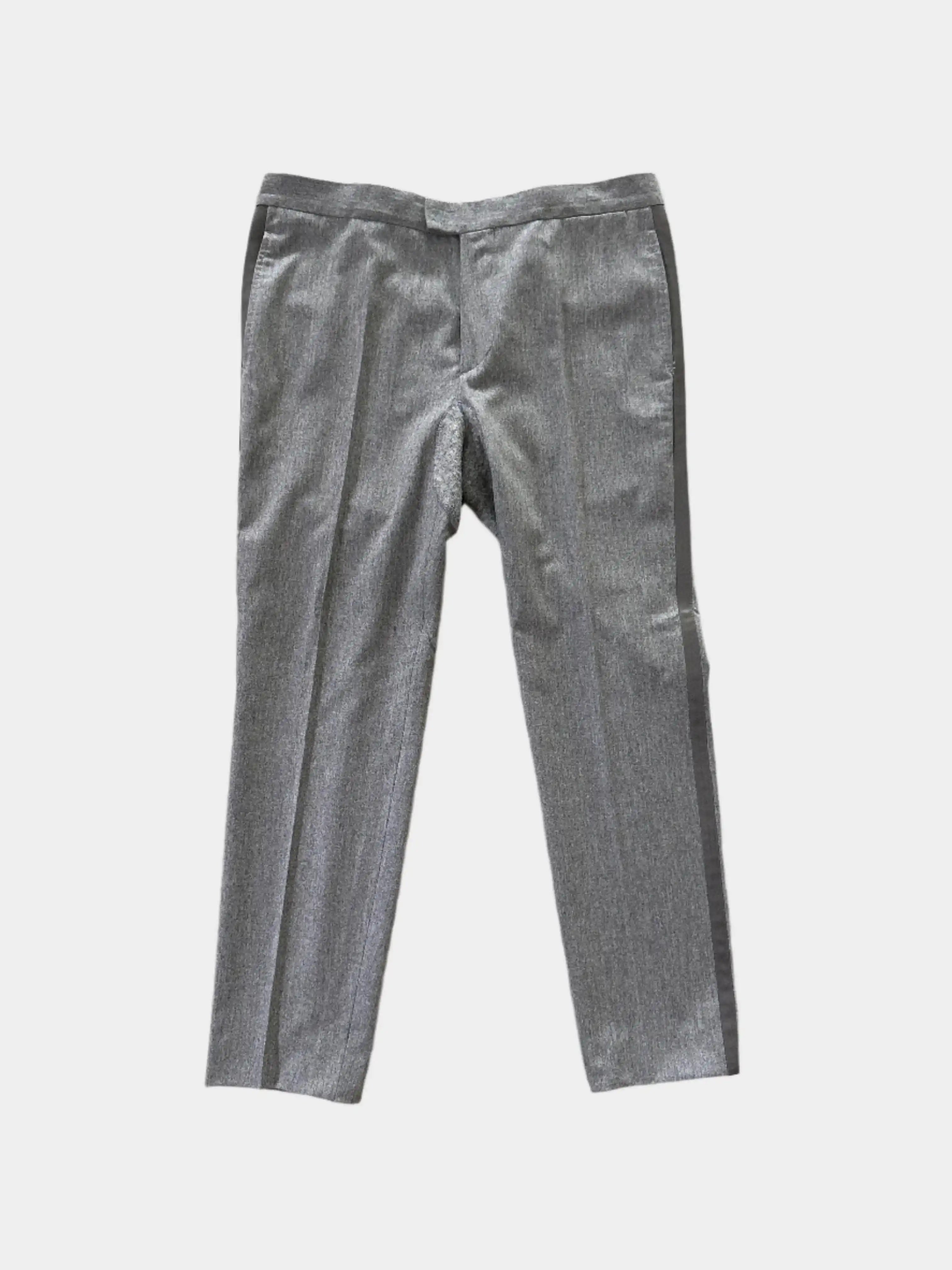 Coordinato Grigio Blazer E Pantaloni