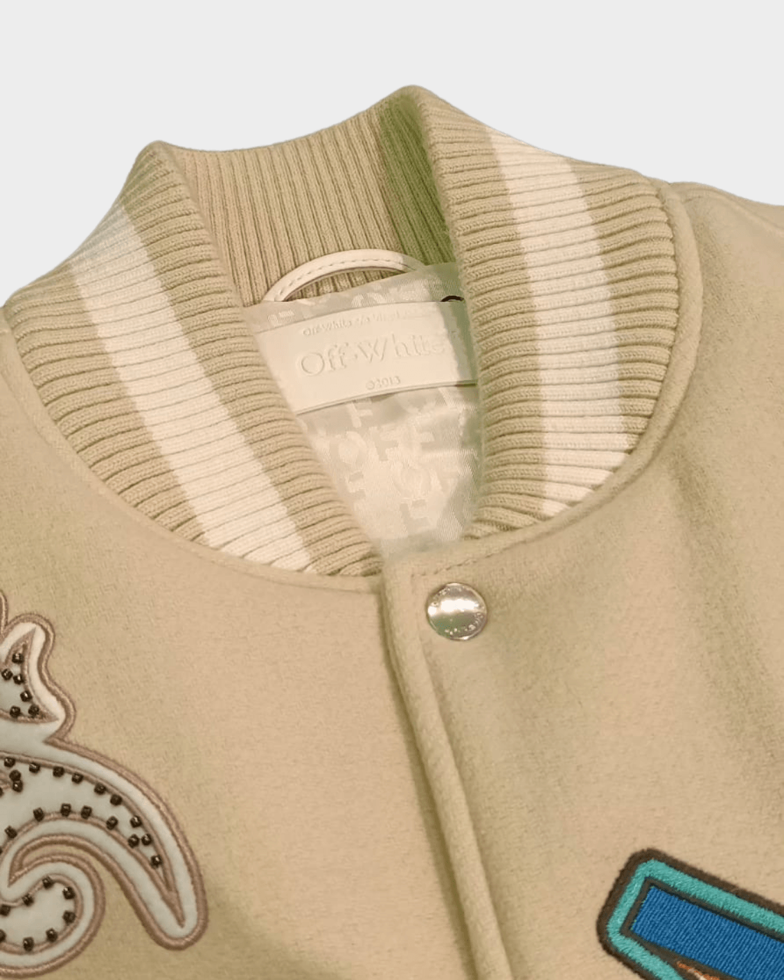 White Varsity Jacket