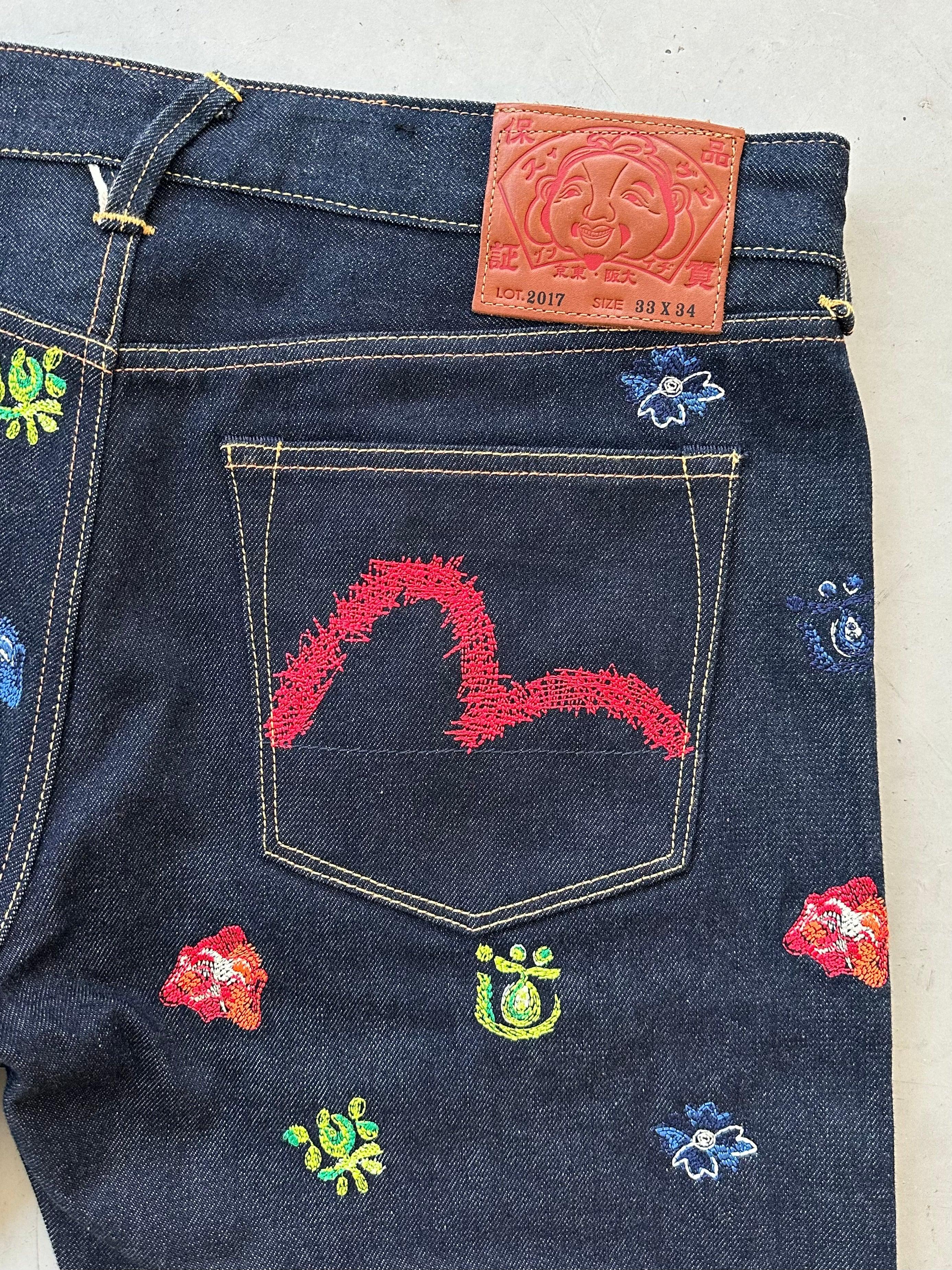 Embroidery Jeans