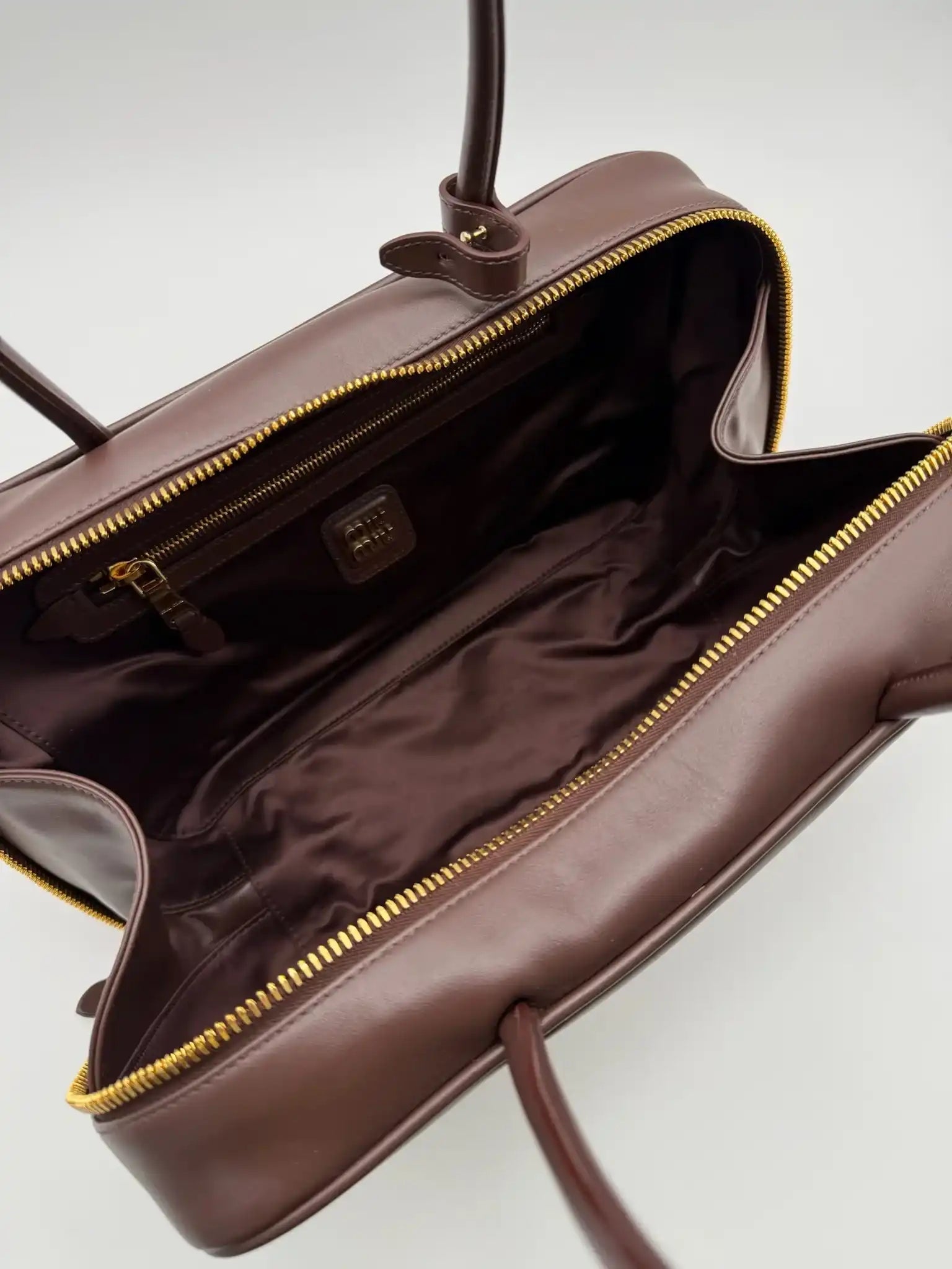 Borsa Marrone “Beau” In Pelle