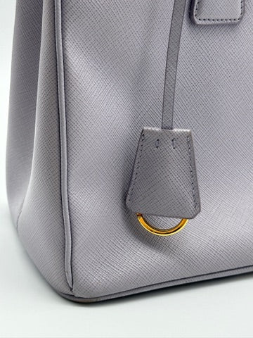 Borsa Prada In Pelle Saffiano Lavanda