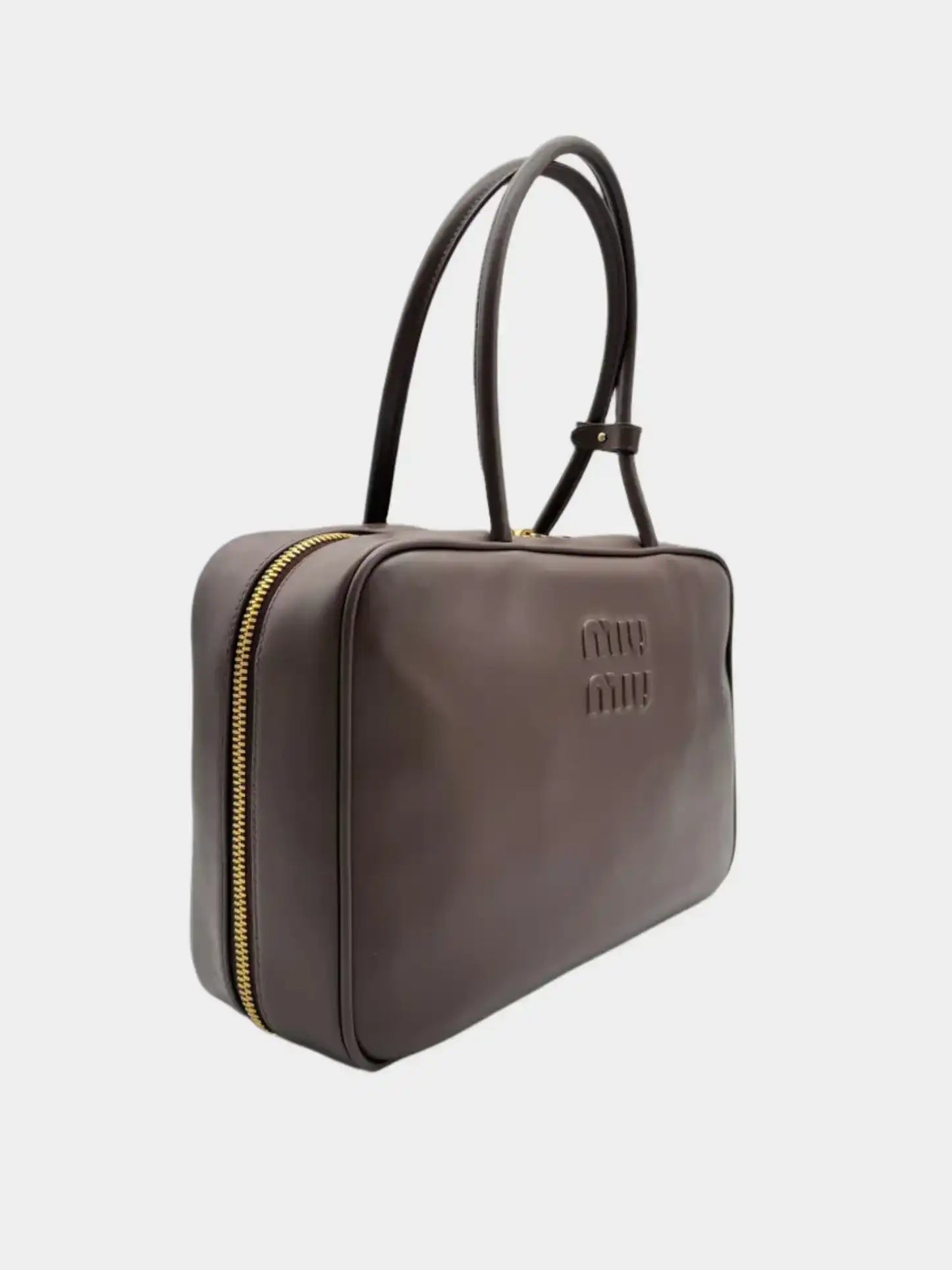 Borsa Marrone “Beau” In Pelle