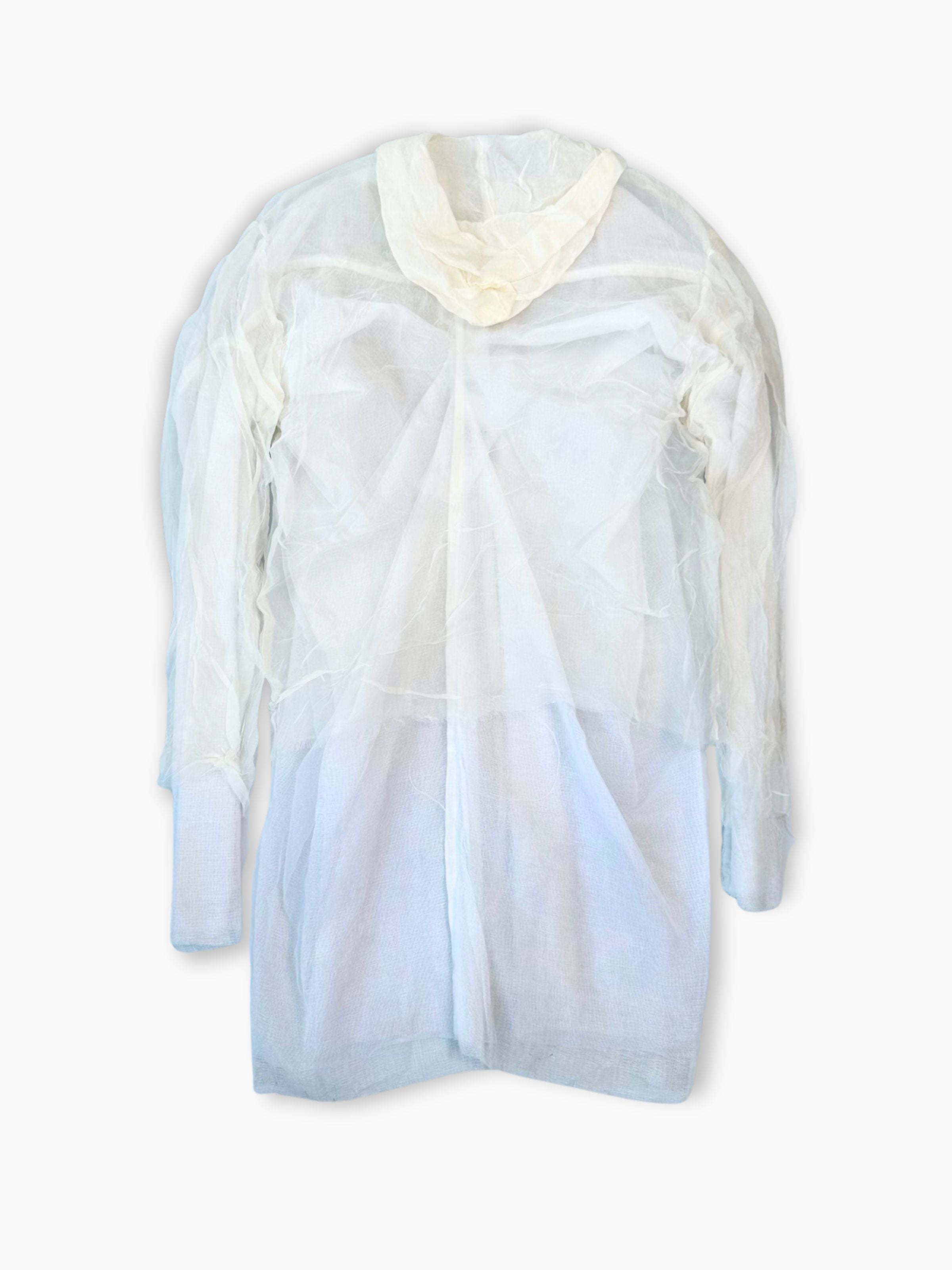 Transparent Jacket with Hood
