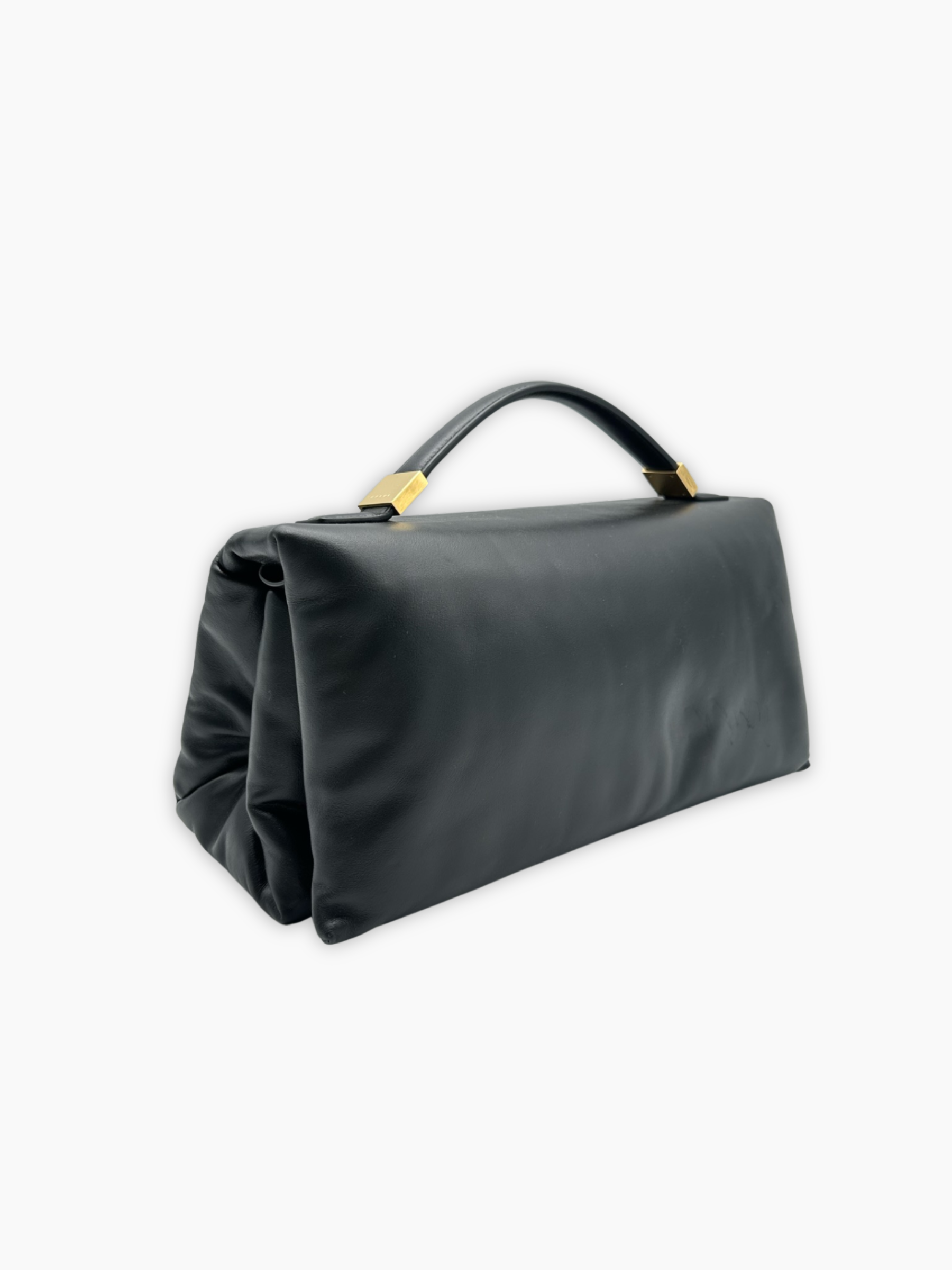 Borsa Nera In Pelle Trapuntata