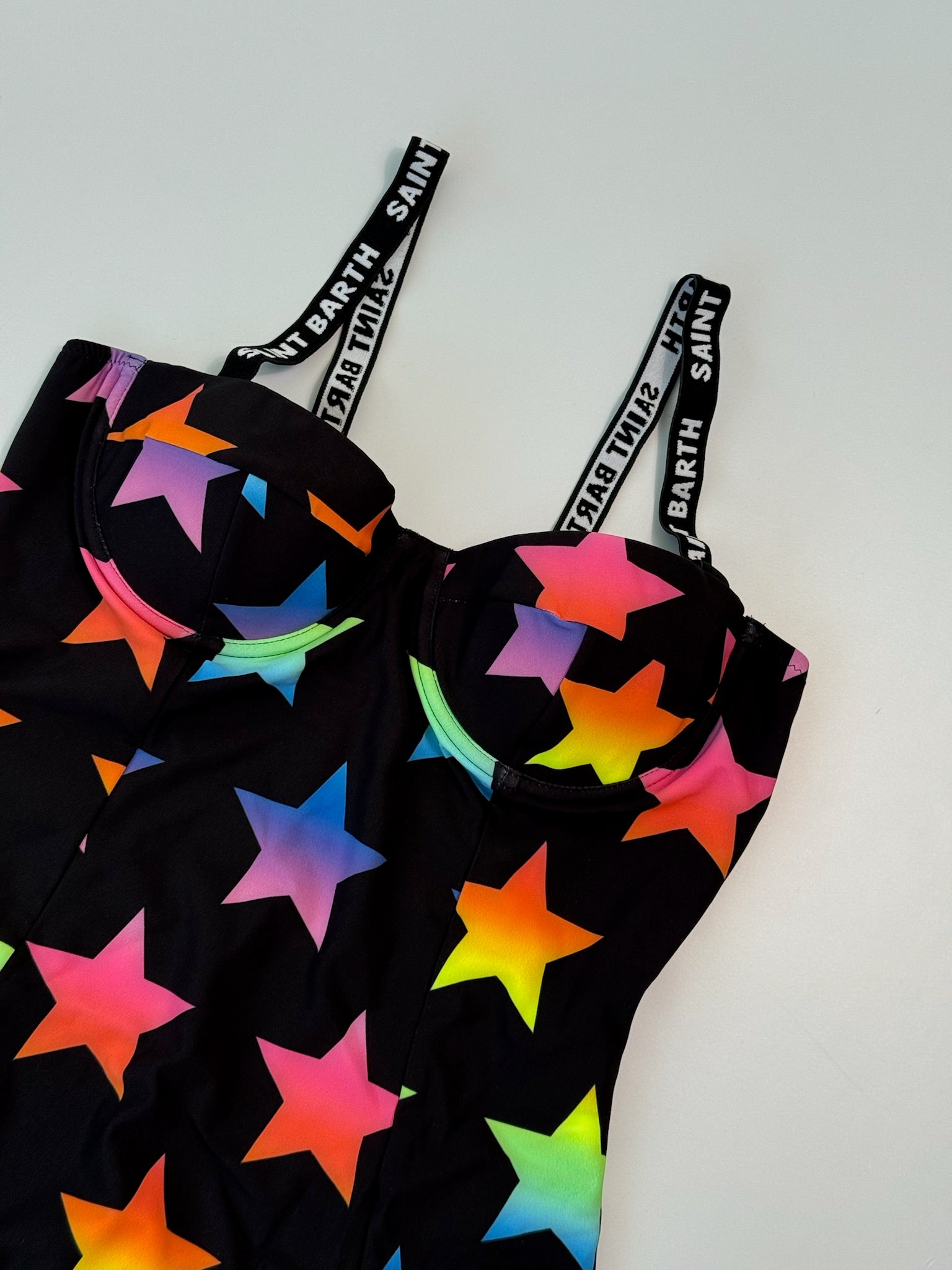 Costume Intero Brenda Con Stampa Rainbow Star Color