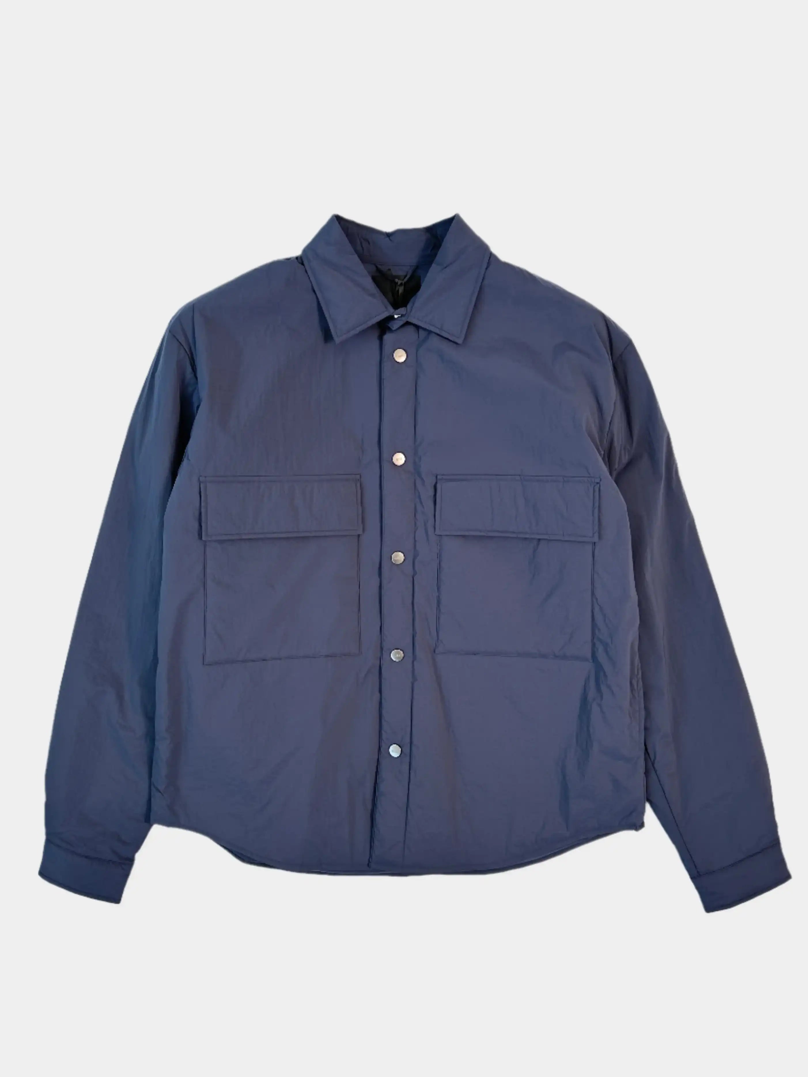 Camicia imbottita blu scuro