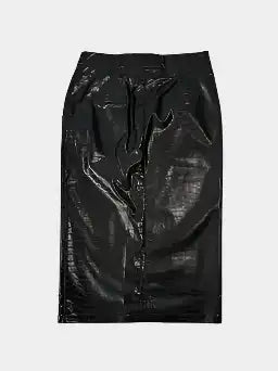 Crocodile Effect Skirt
