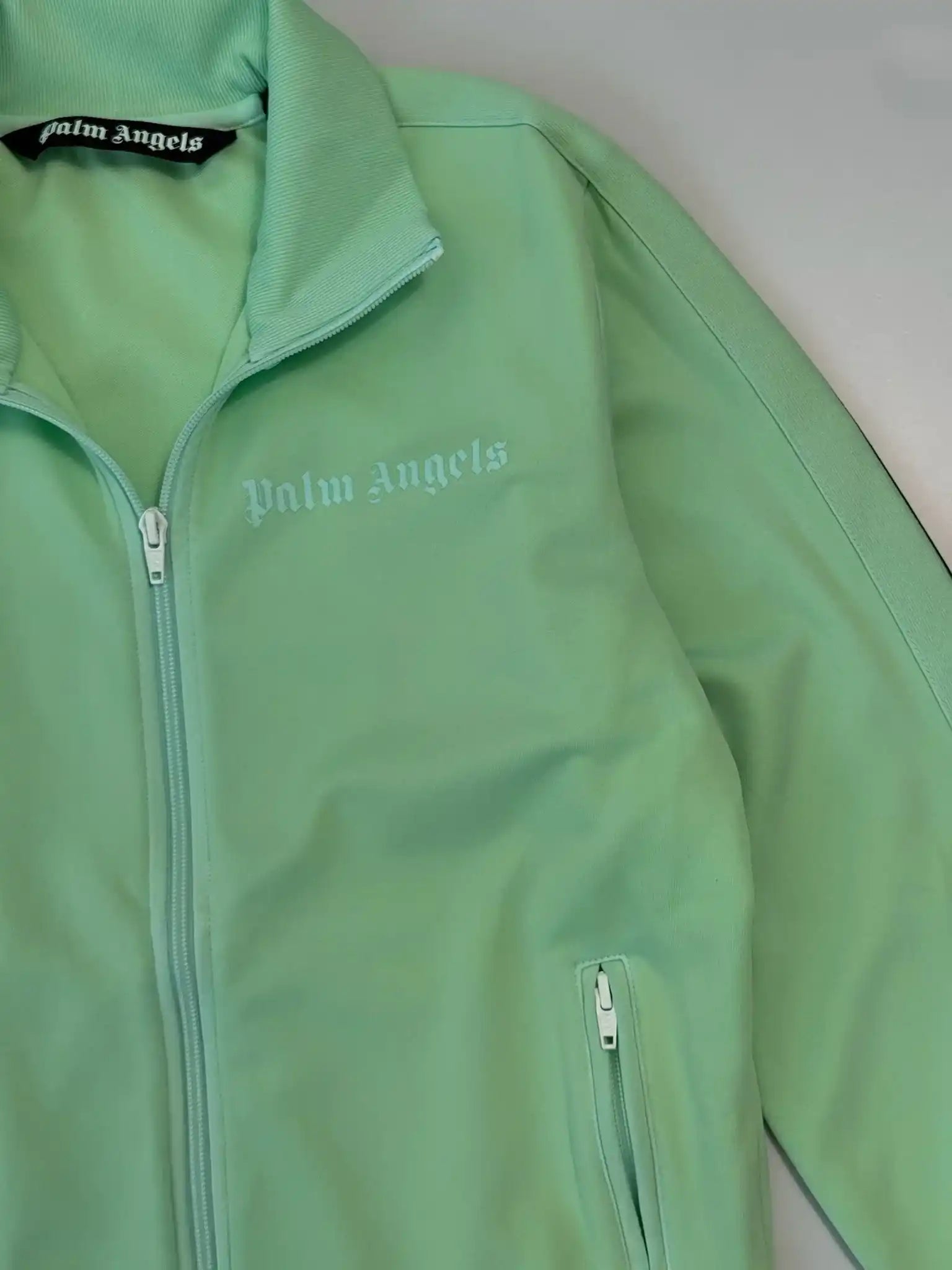 Giacca Tuta Track Fluo Verde