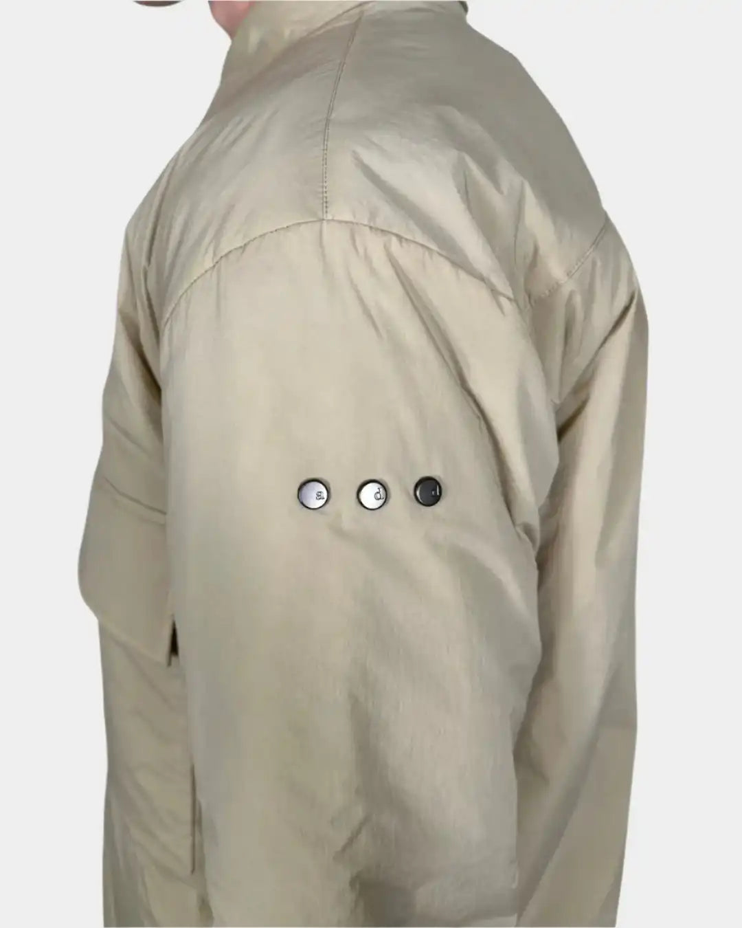 Camicia imbottita Beige Uomo