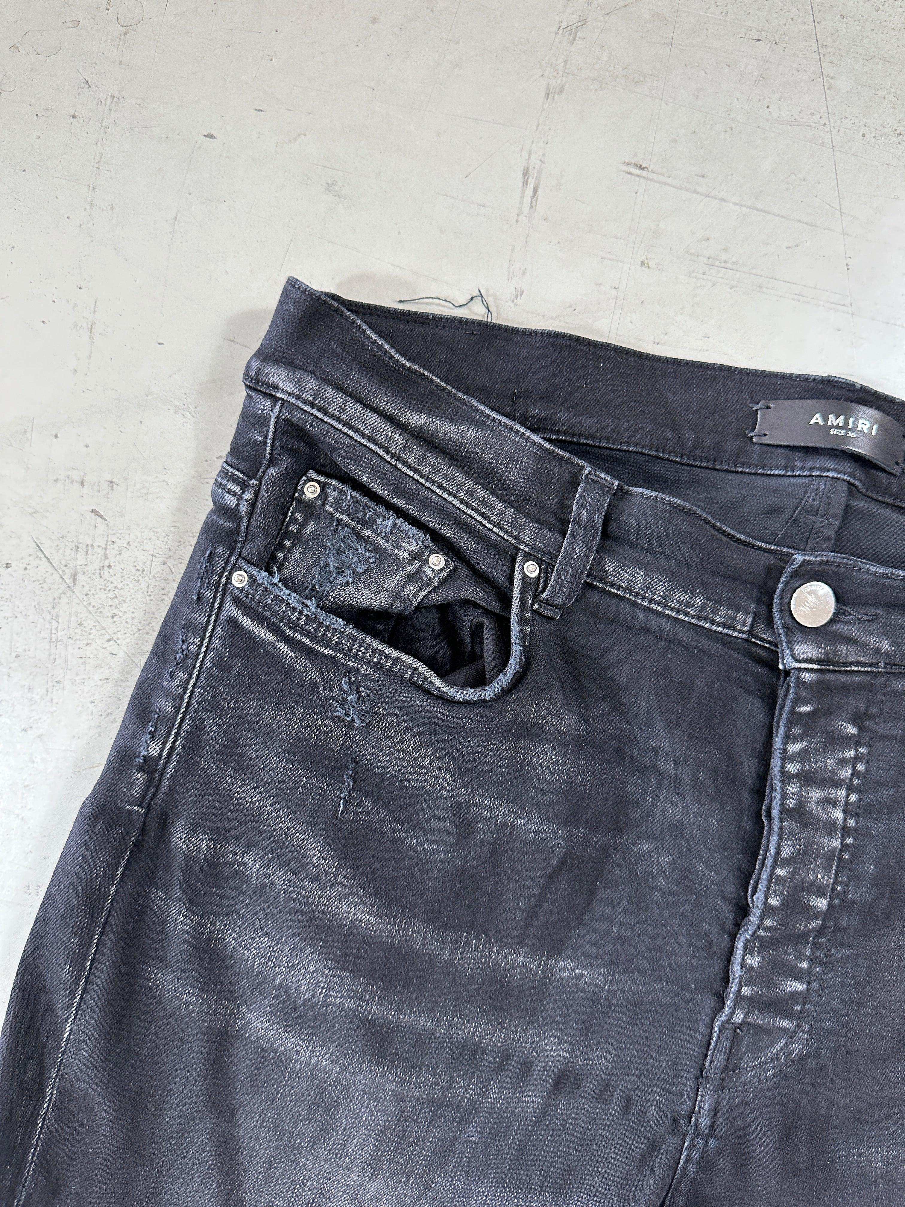 Slim Jeans With Ripped Details