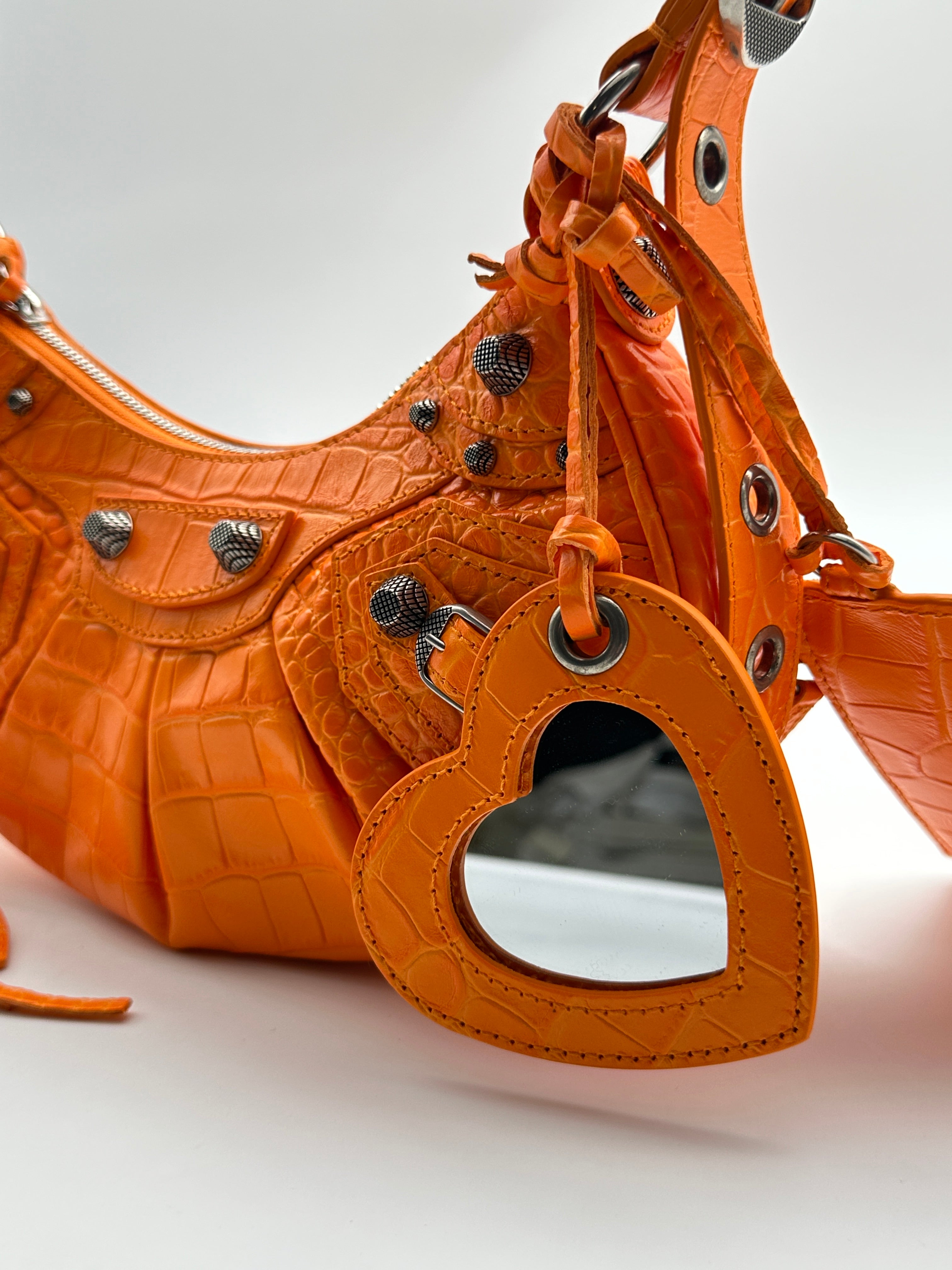 The Cagole Croco Bag XS