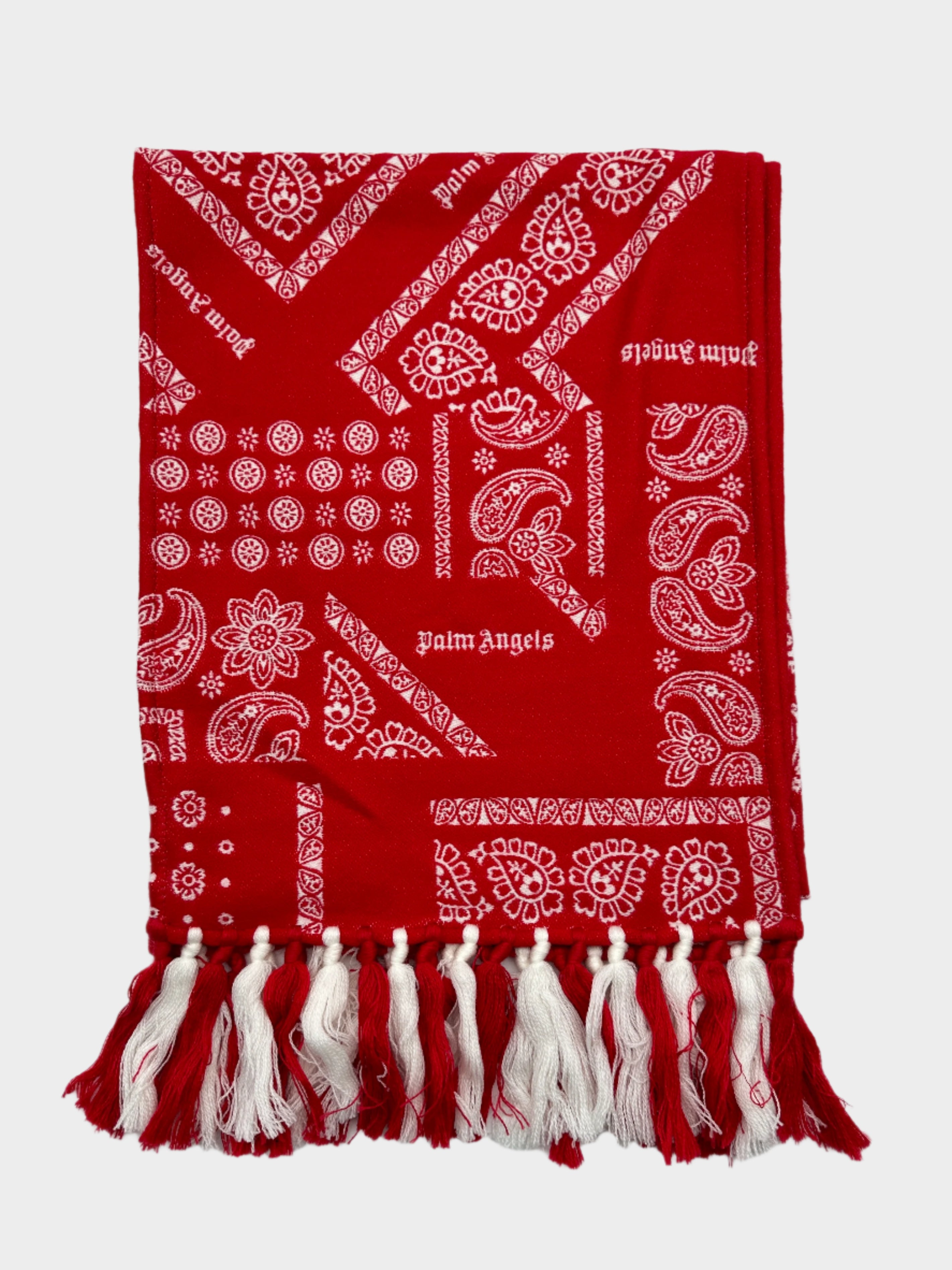 Red Bandana Scarf