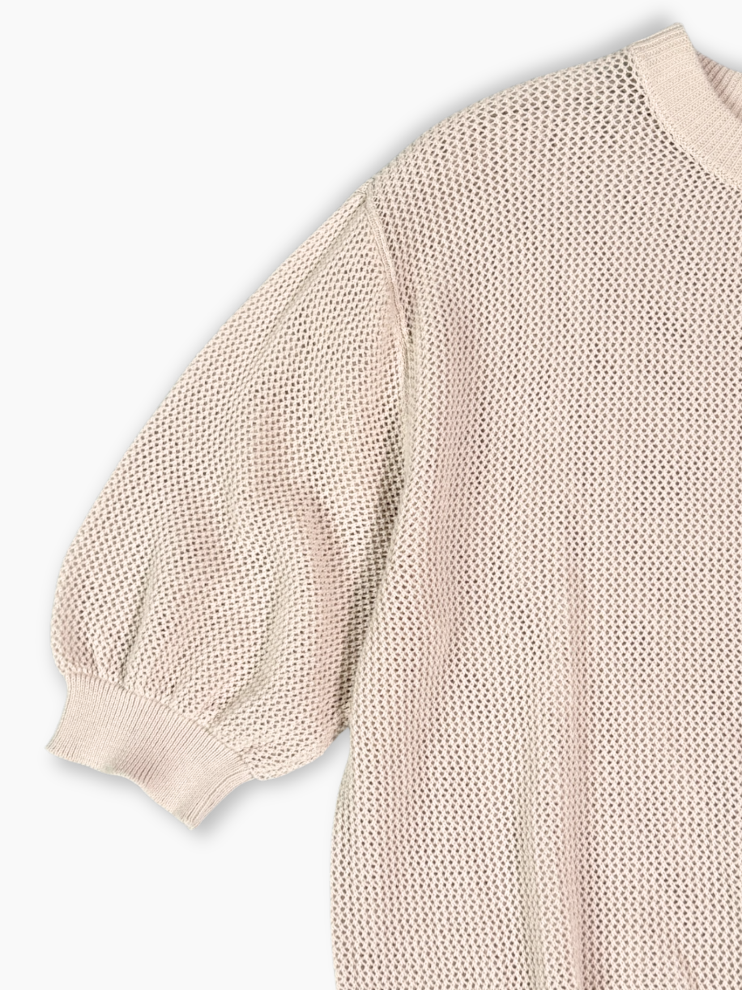 Camel V-Neck Sweater