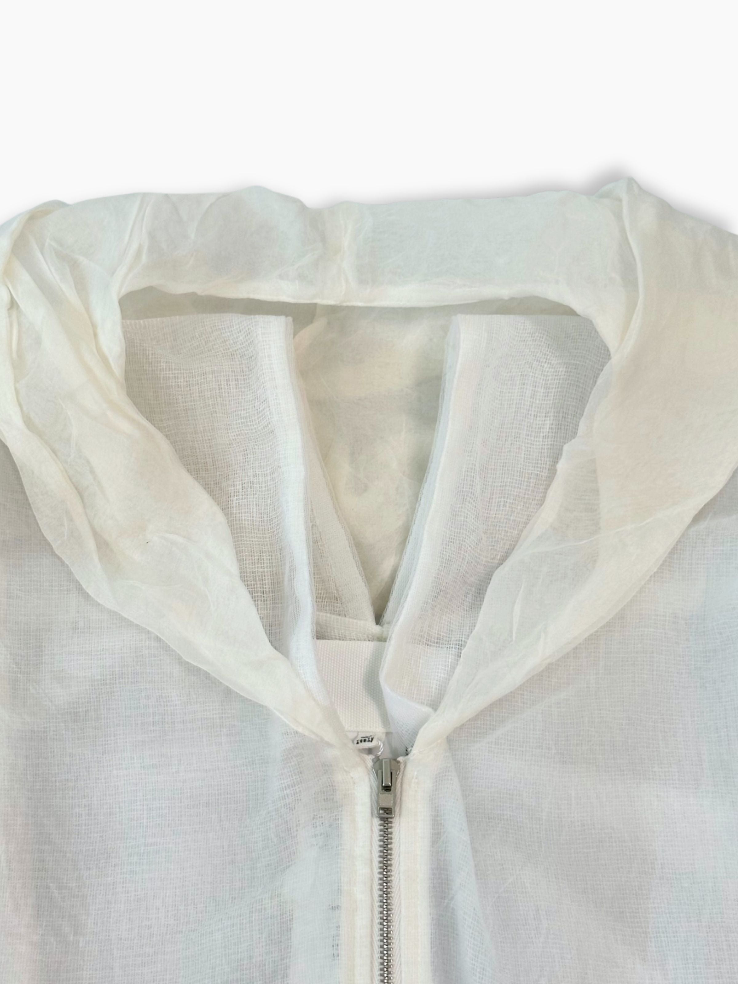 Transparent Jacket with Hood