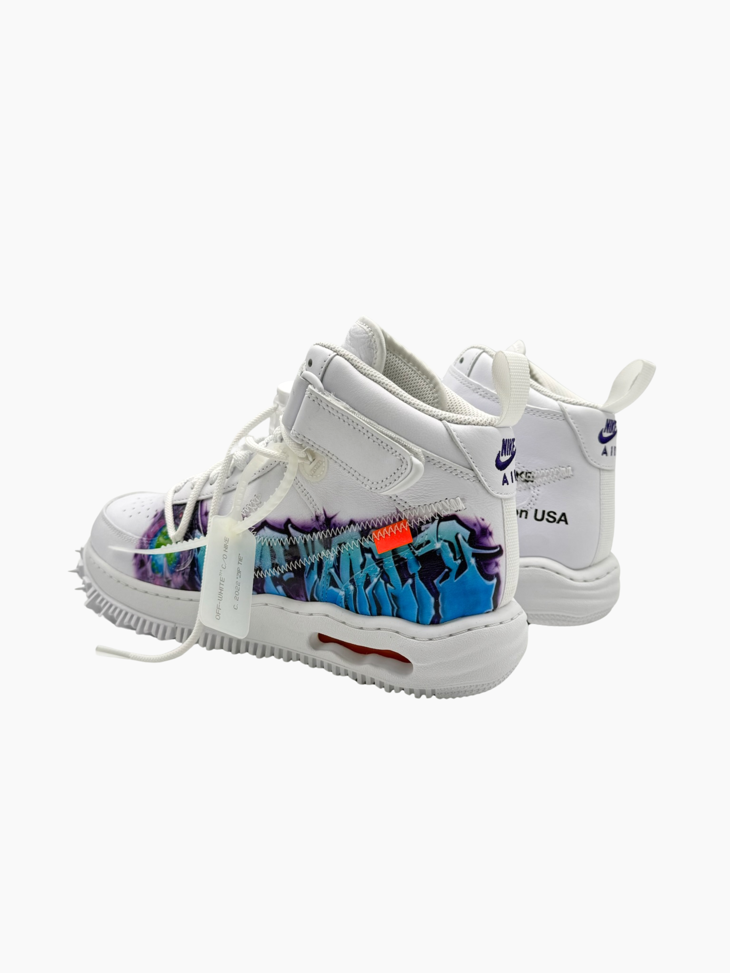 Air Force 1 Mid Graffiti Multicolor sneakers