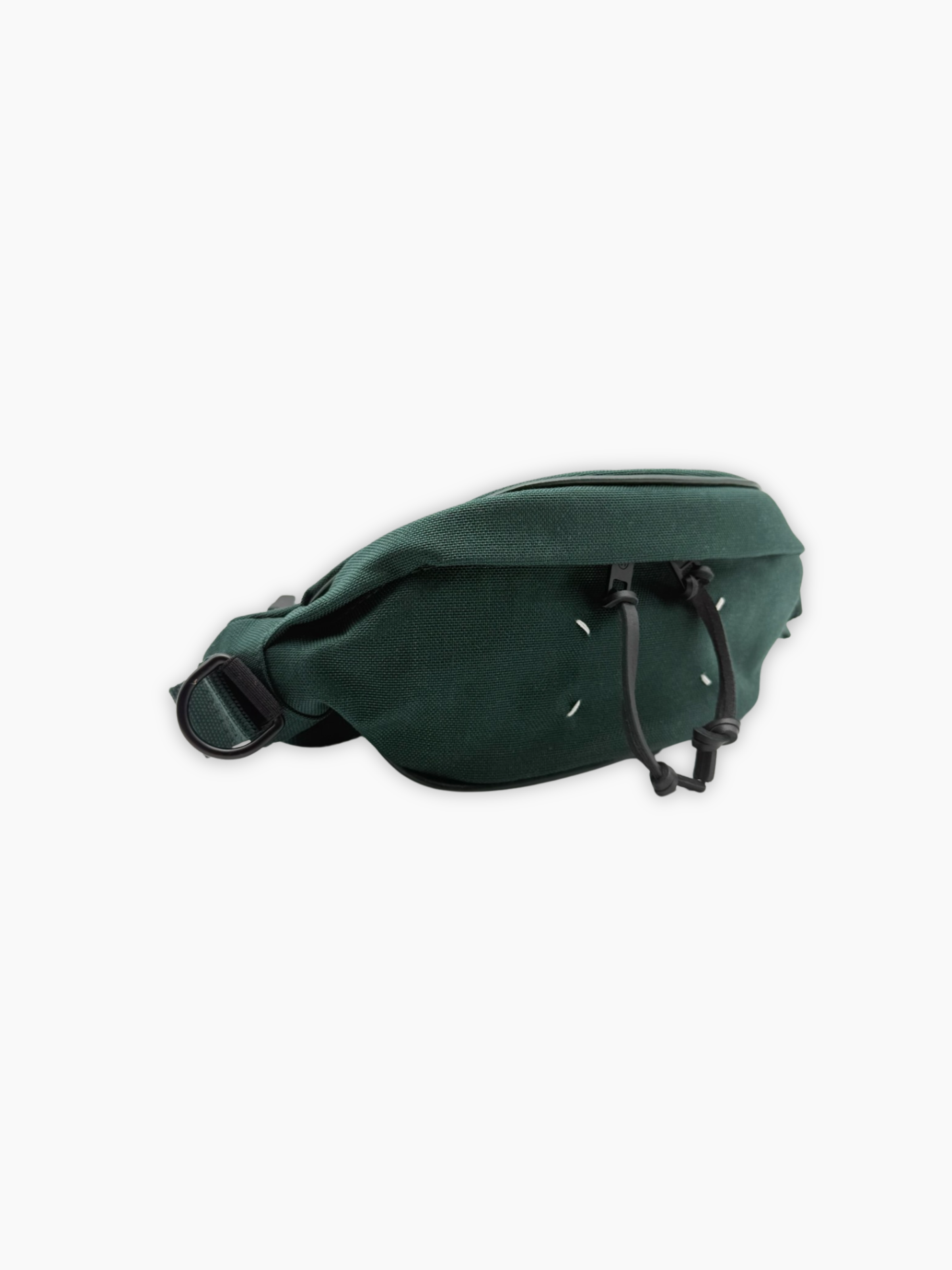 Marsupio Verde In Canvas