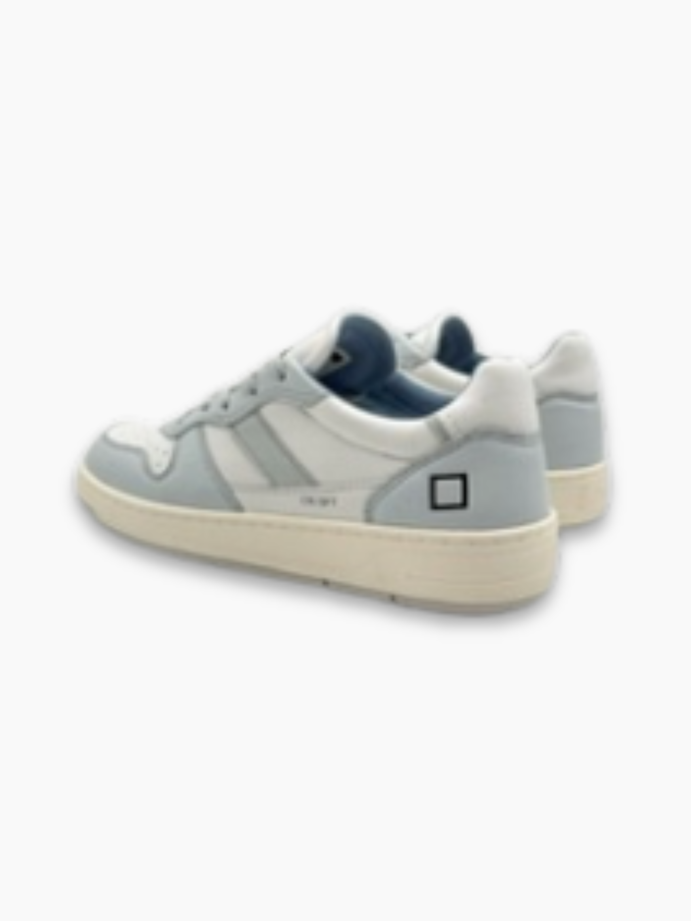 Sneakers Court In Pelle E Suede