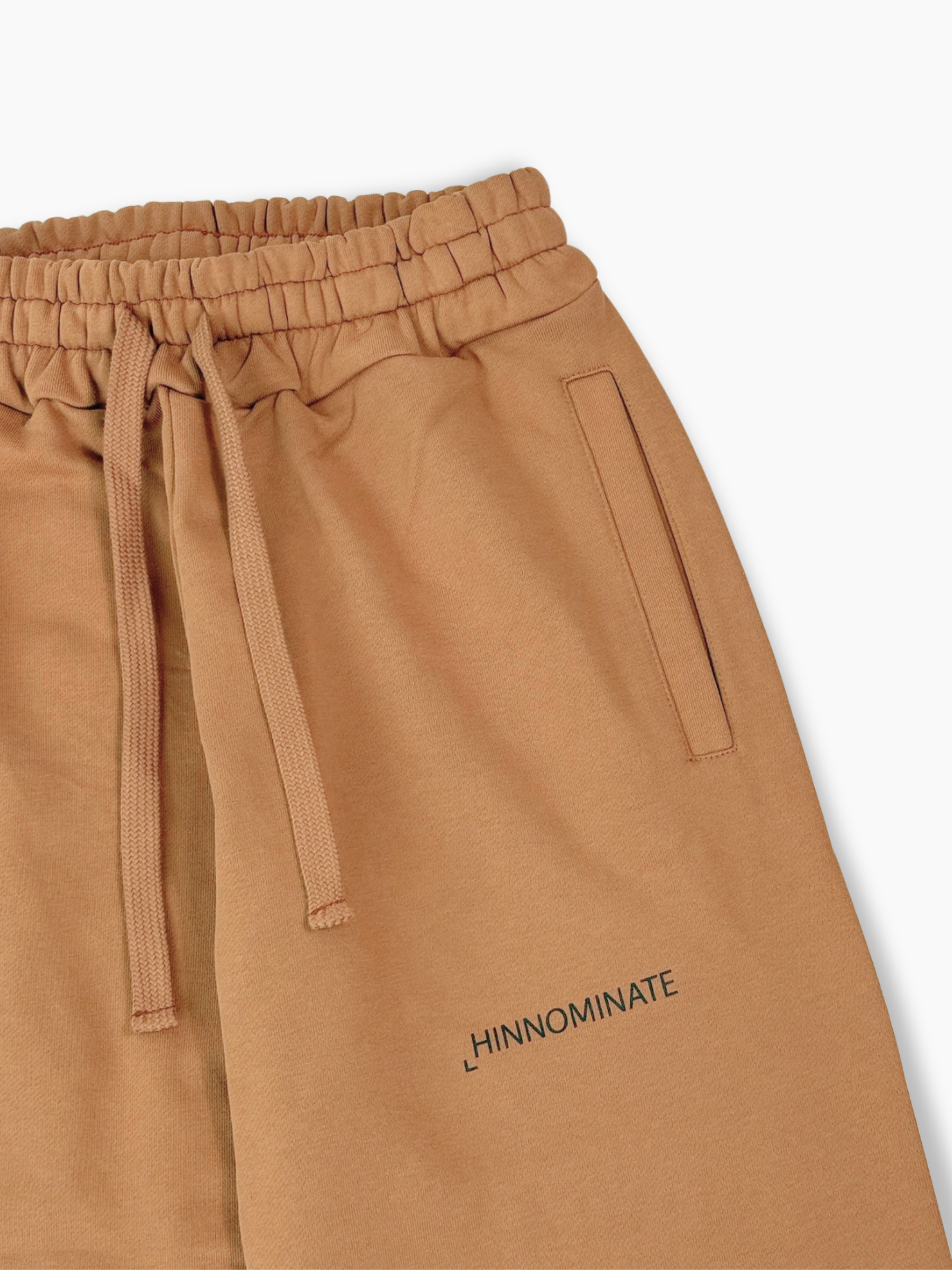 Pantaloni Color Teddy In Felpa Con Fondo Dritto