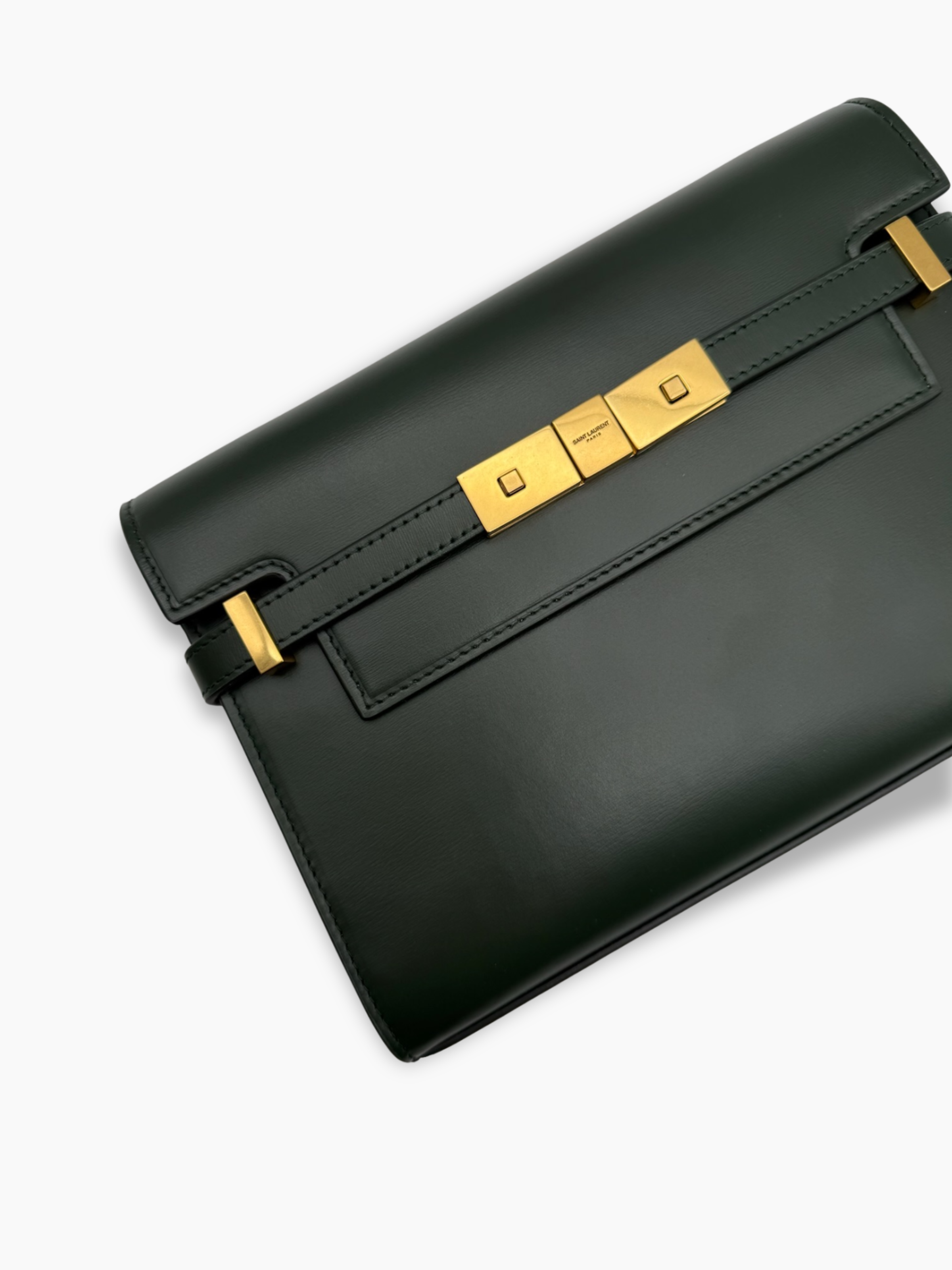 Borsa Manhattan Small In Pelle Verde