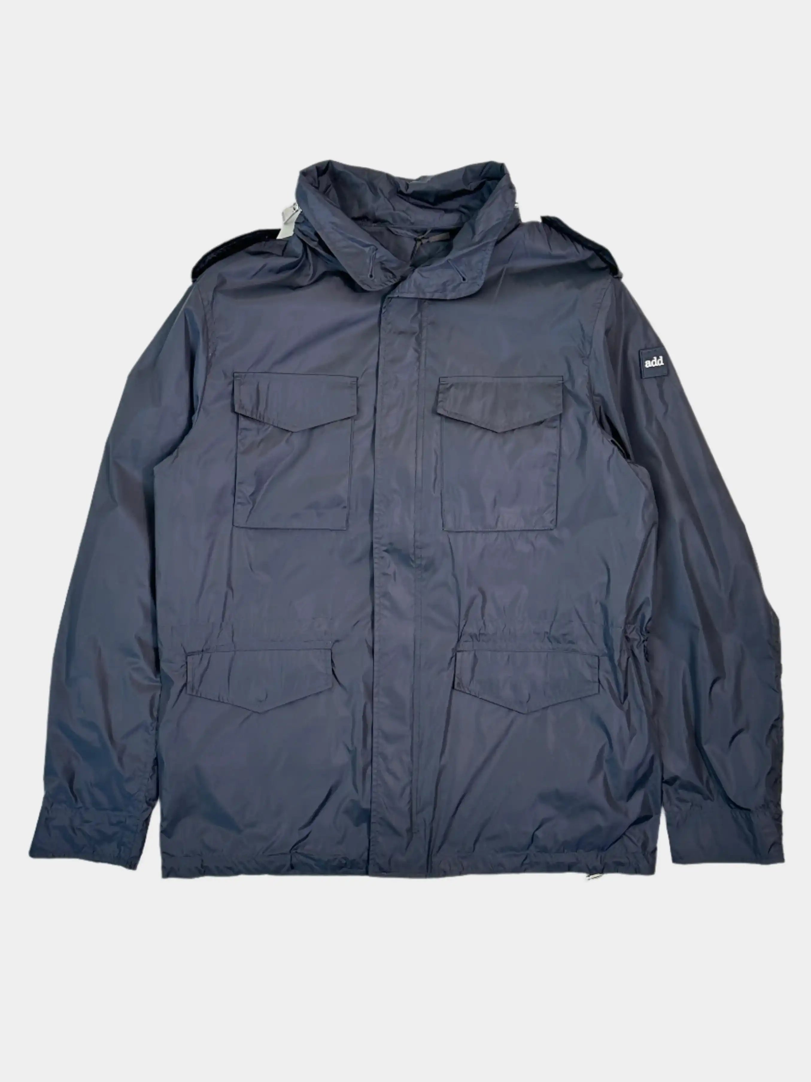 giacca leggera blu