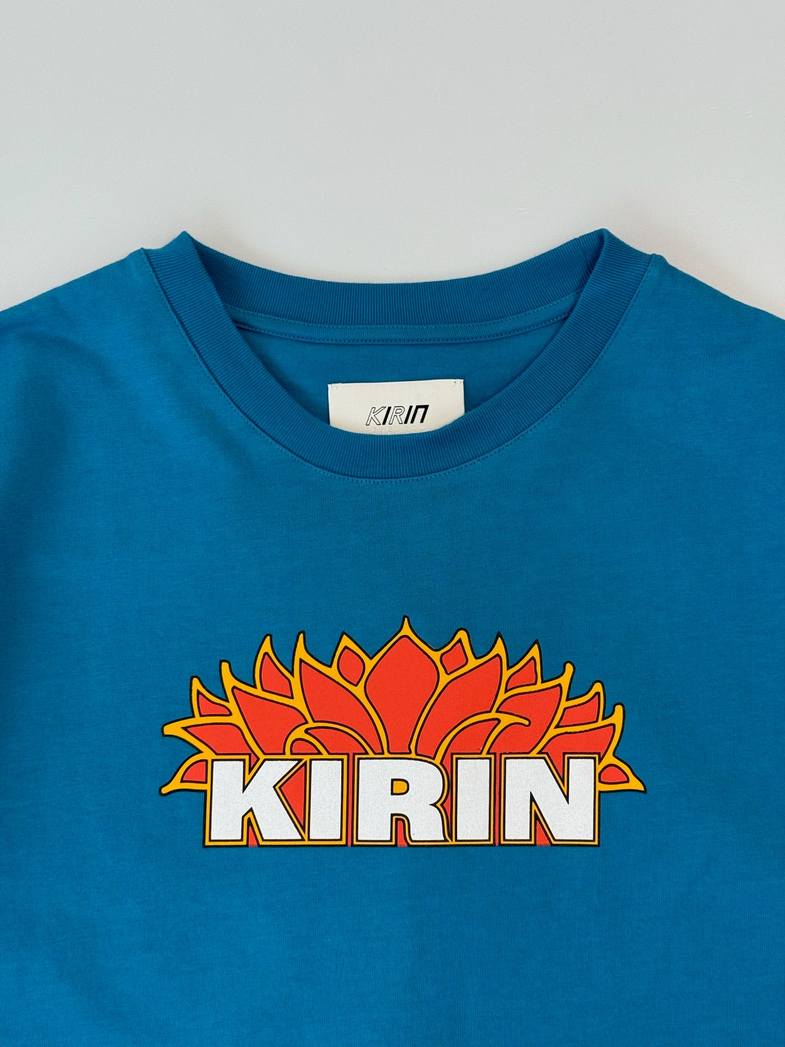 T-Shirt Blu Con Stampa
