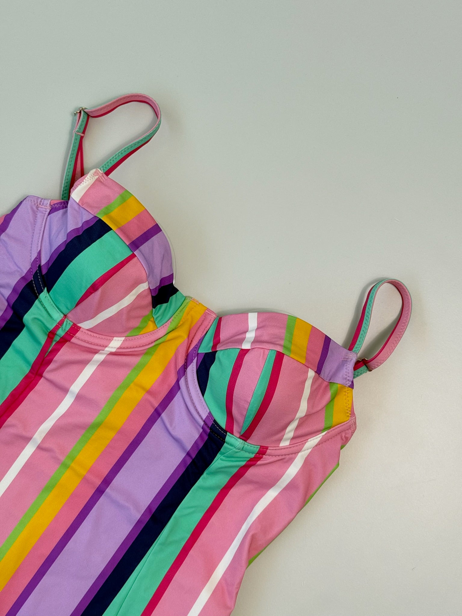 Costume Intero Margaret A Righe Multicolor