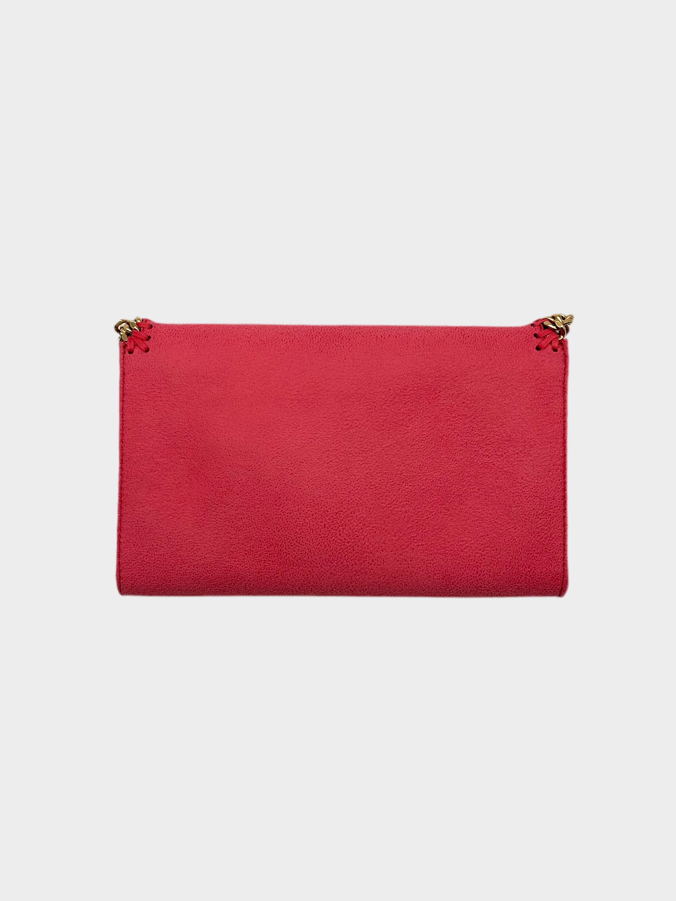 Borsa Falabella A Portafoglio Rosa Con Catena