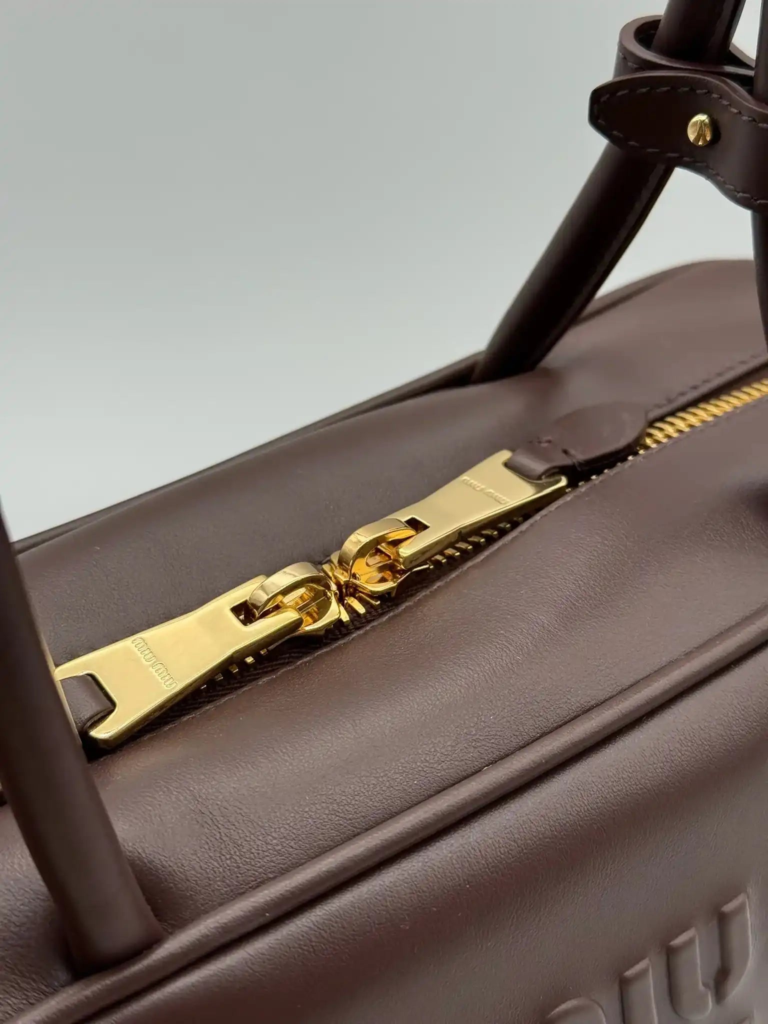 Borsa Marrone “Beau” In Pelle