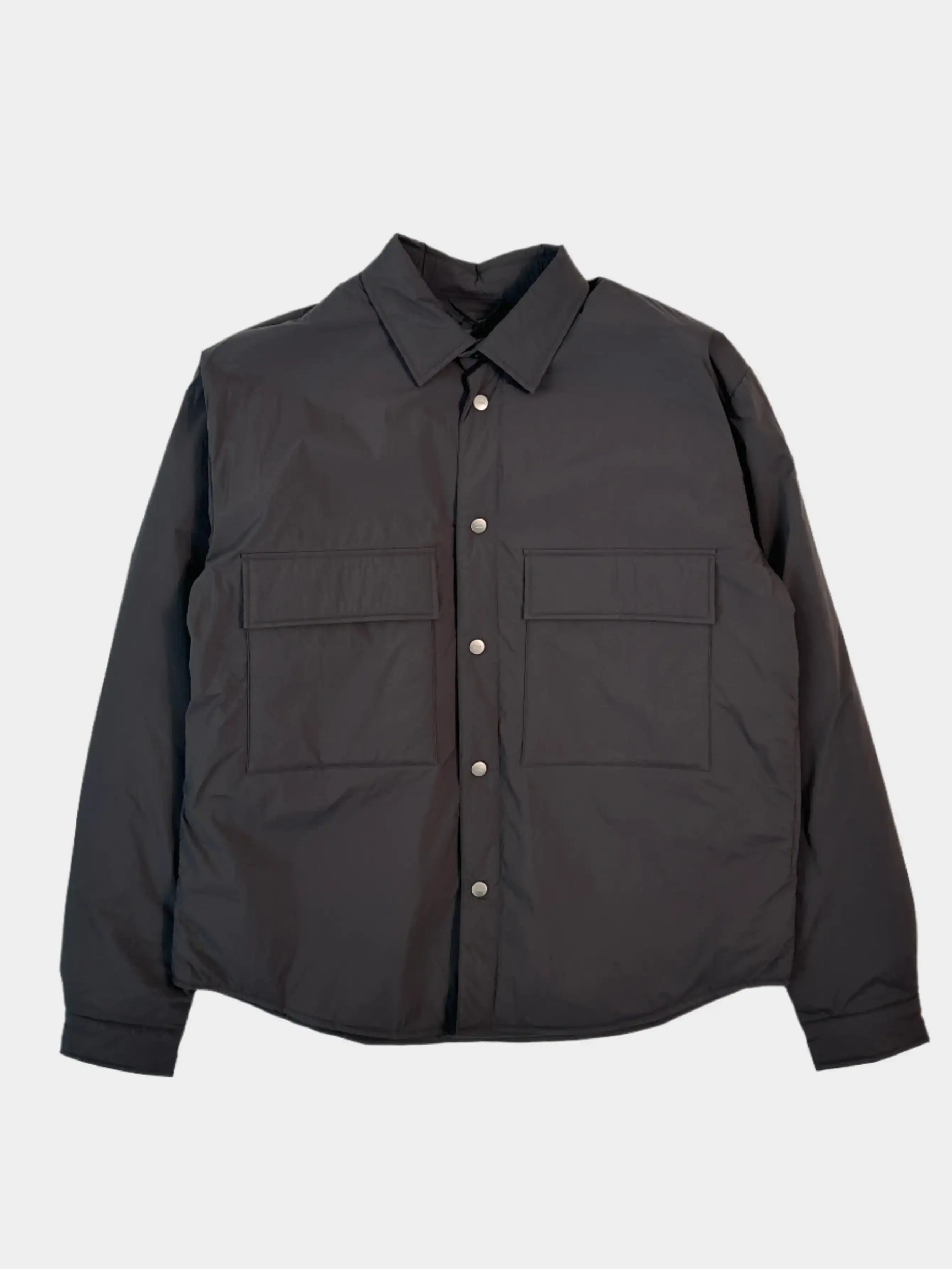 Camicia imbottita nera