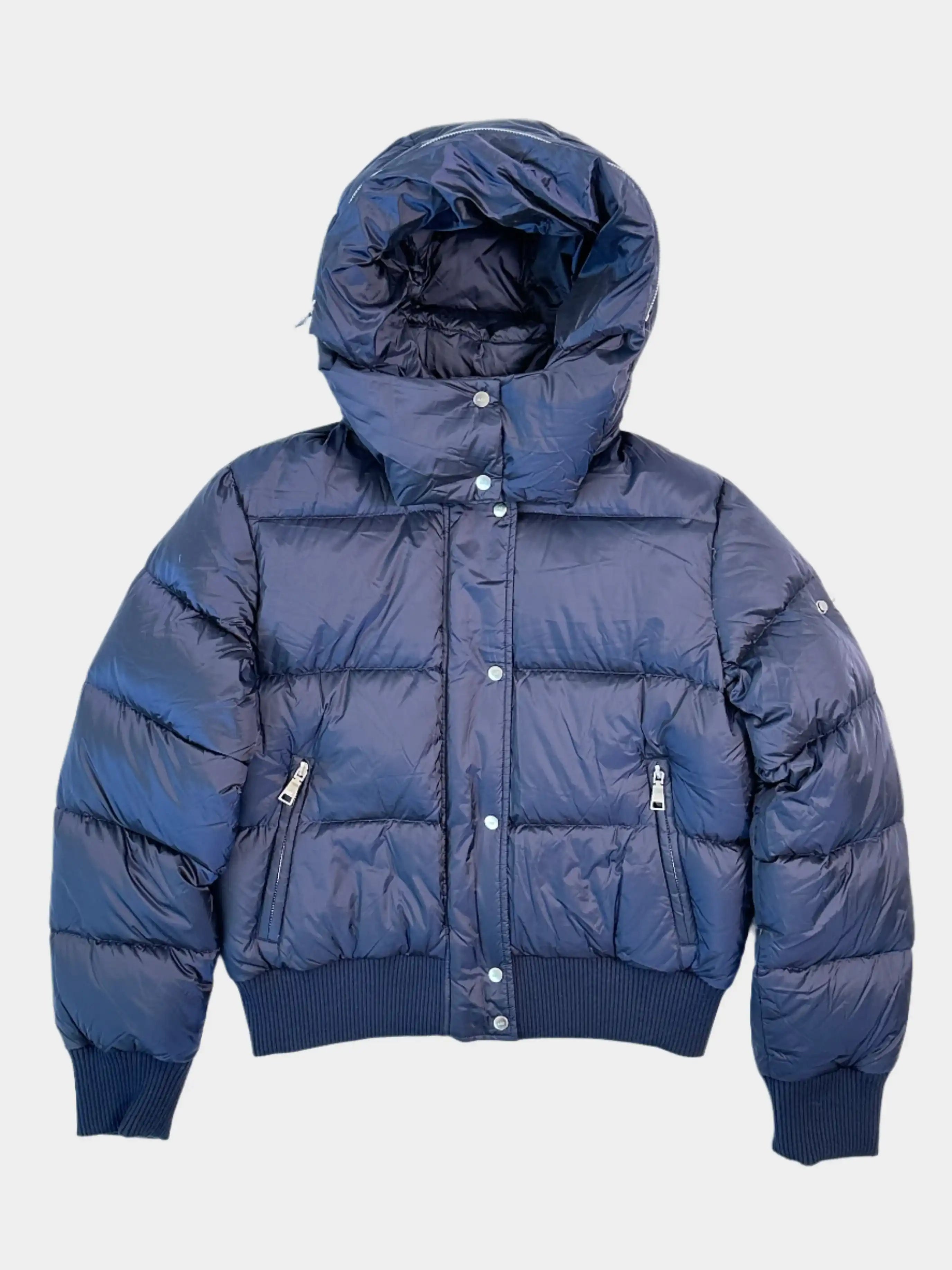 Piumino da donna blu