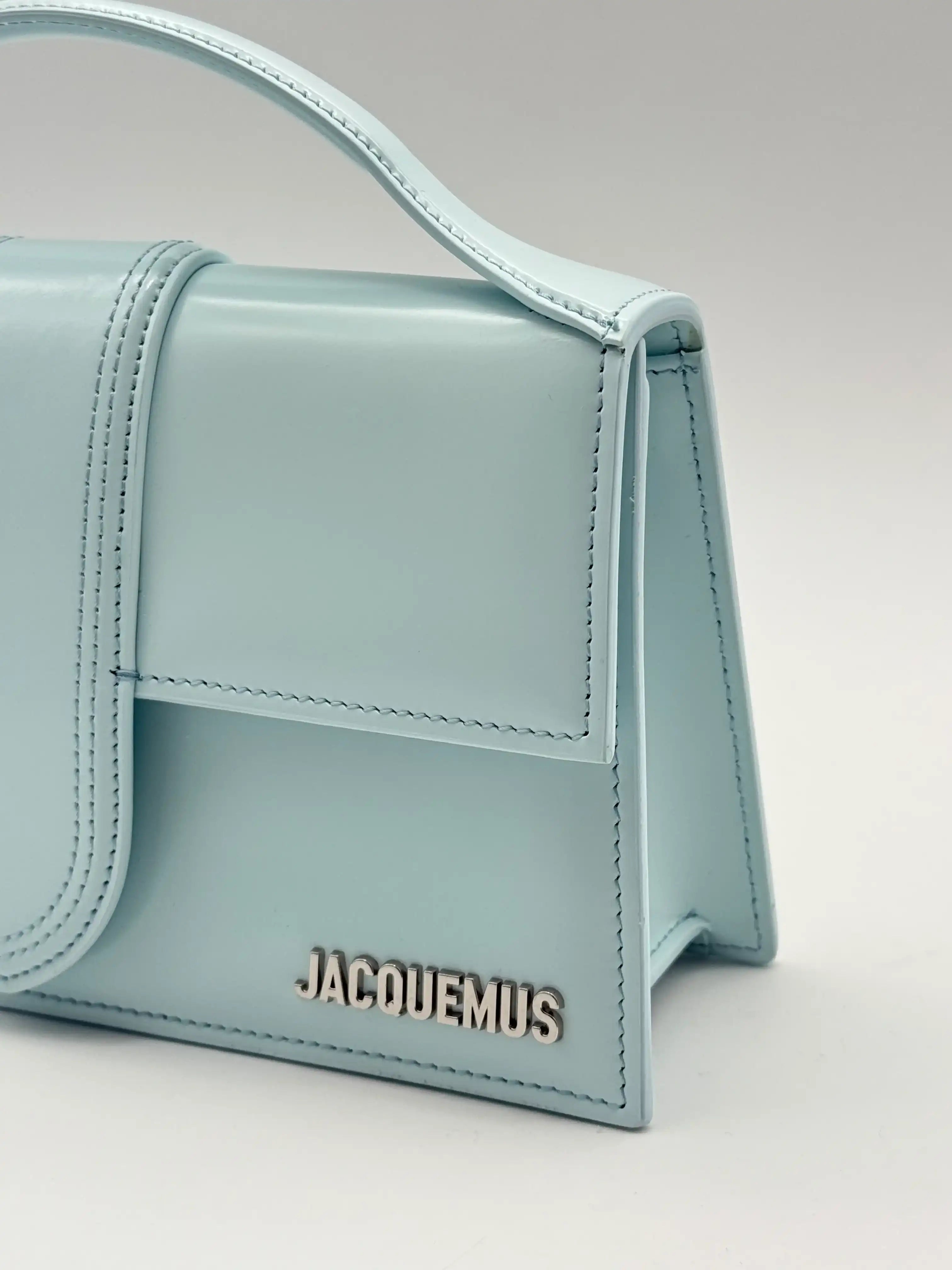 Borsa Le Grand Bambino In Pelle Azzurra