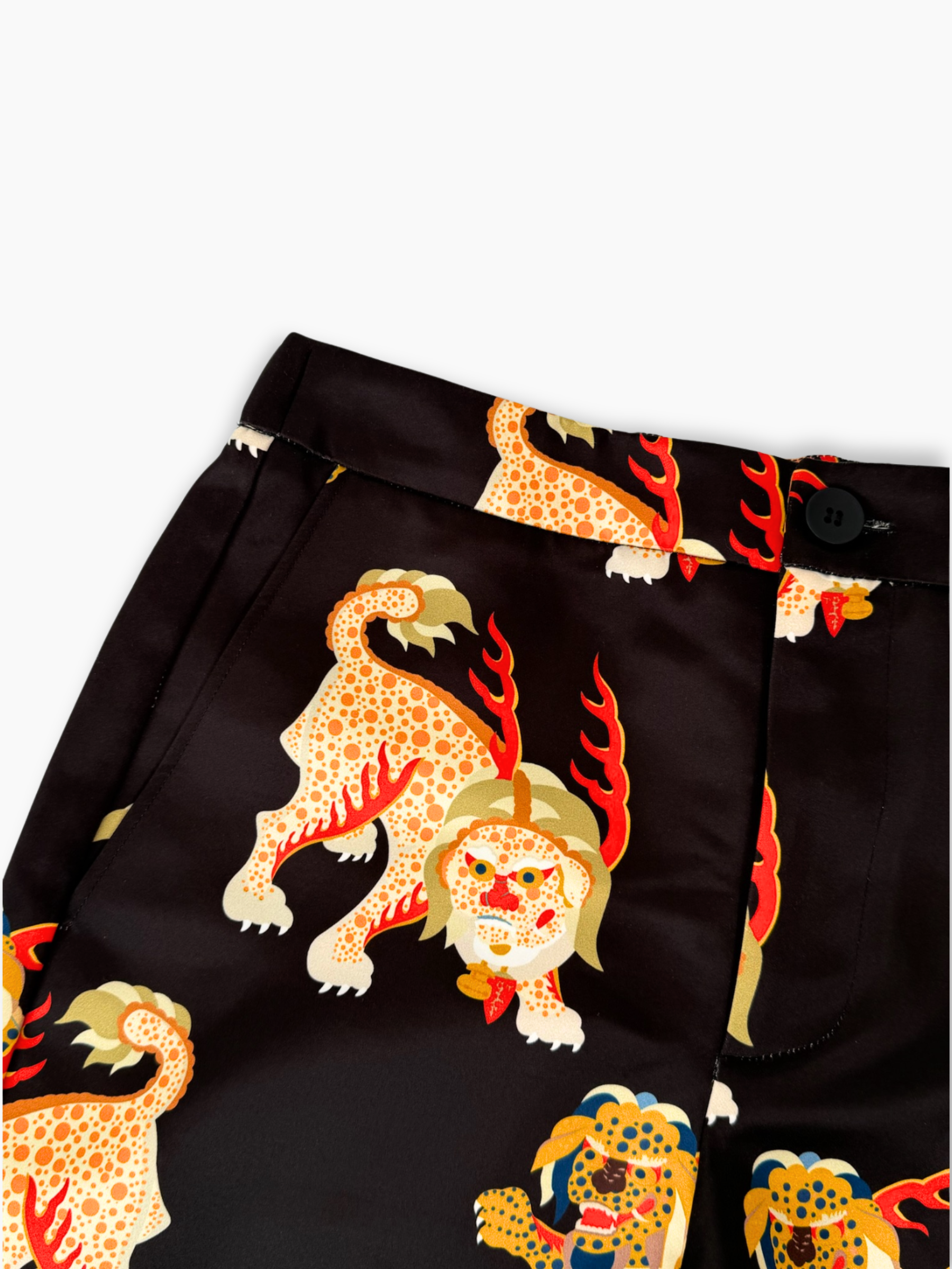 Pantaloni Neri In Duchesse