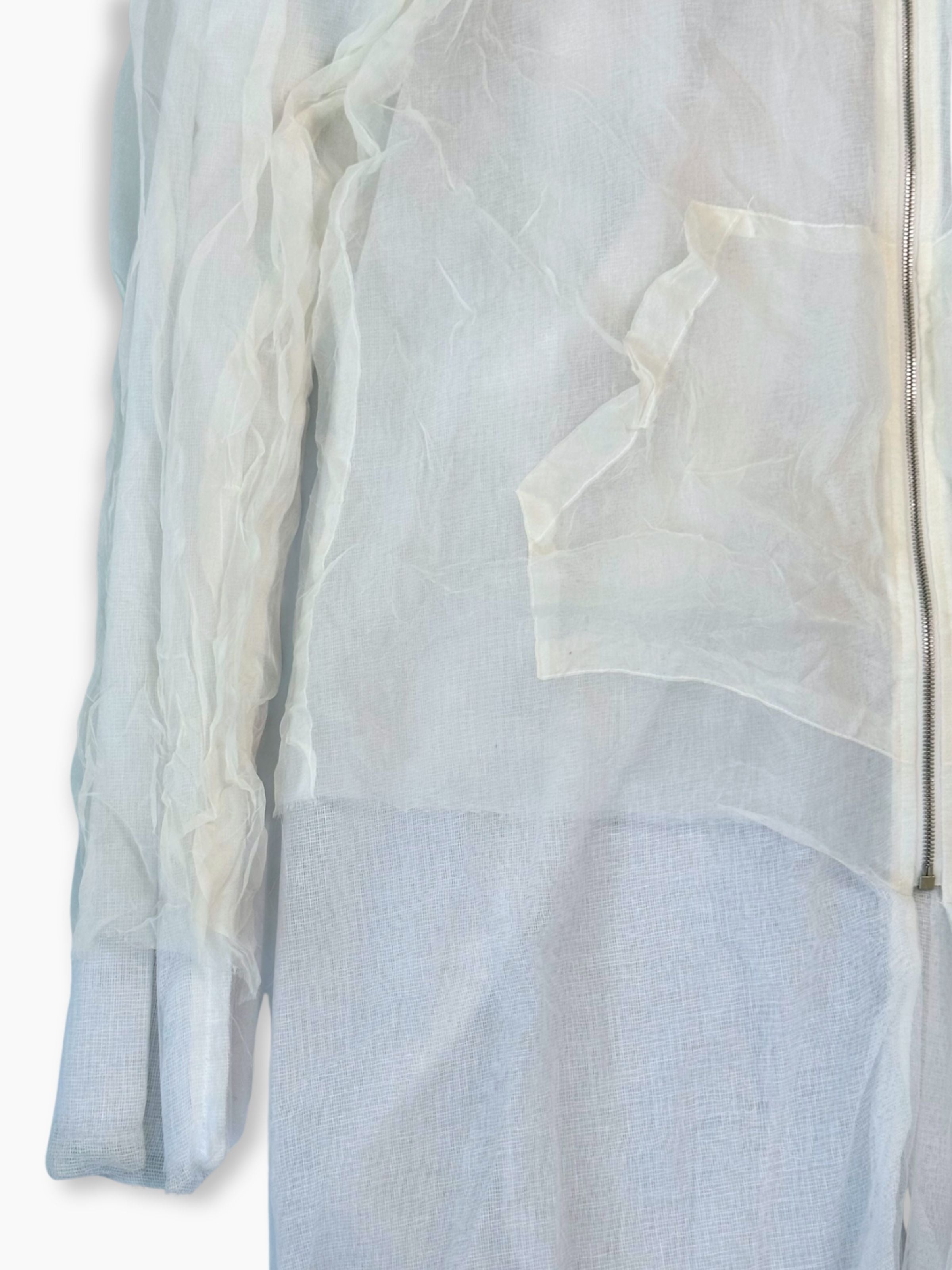 Transparent Jacket with Hood