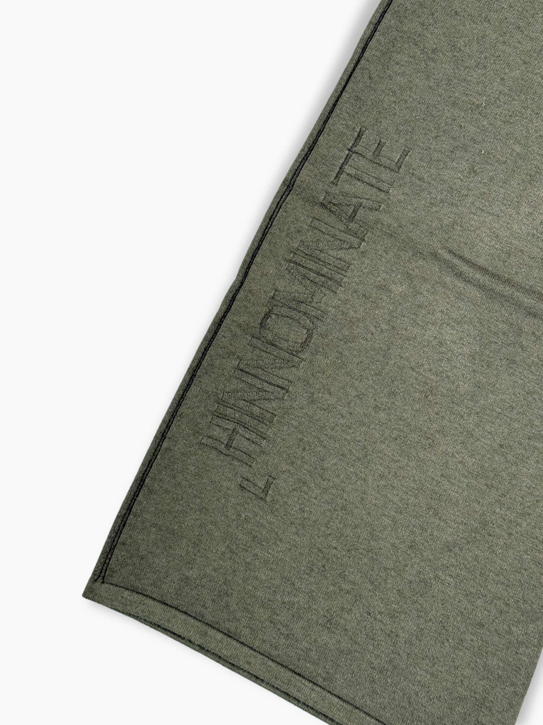 Pantaloni A Palazzo In Maglia Verde