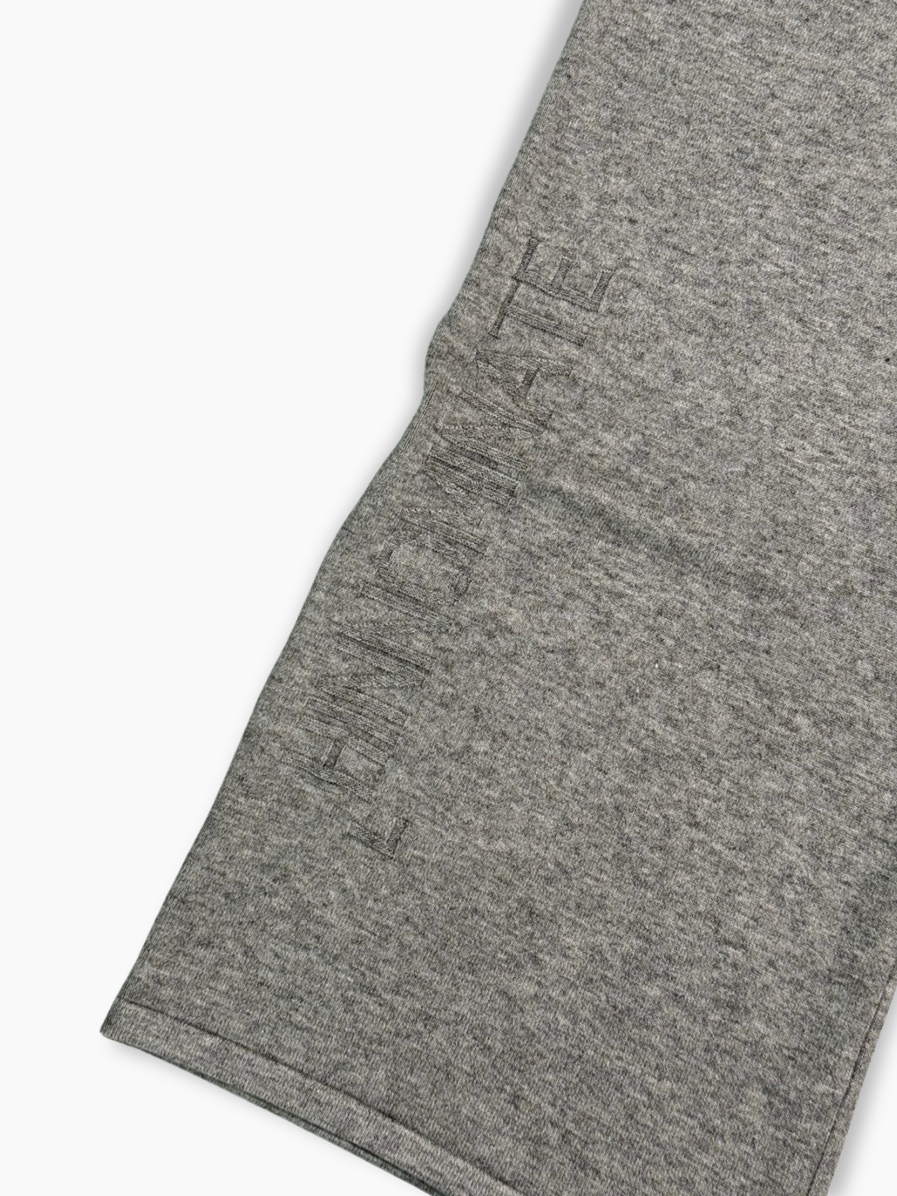 Gray Knit Palazzo Pants