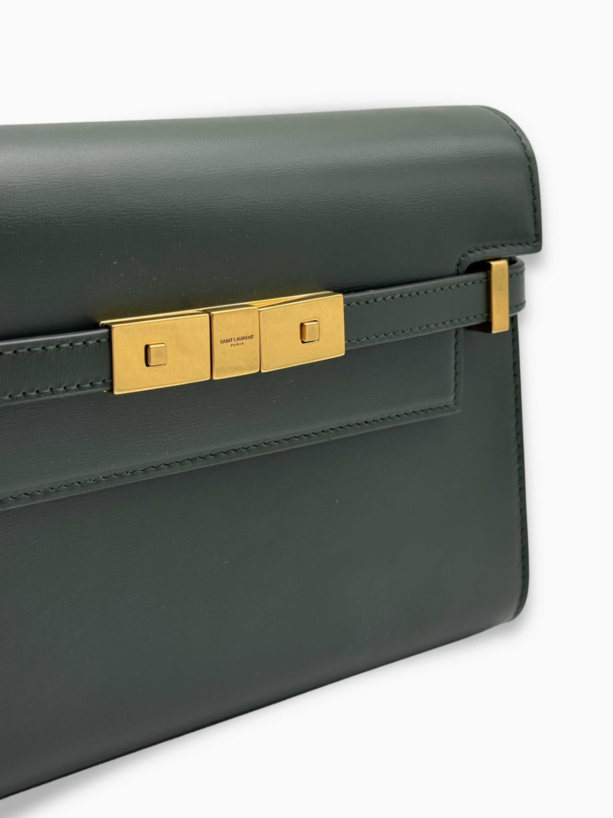 Borsa Manhattan Small In Pelle Verde
