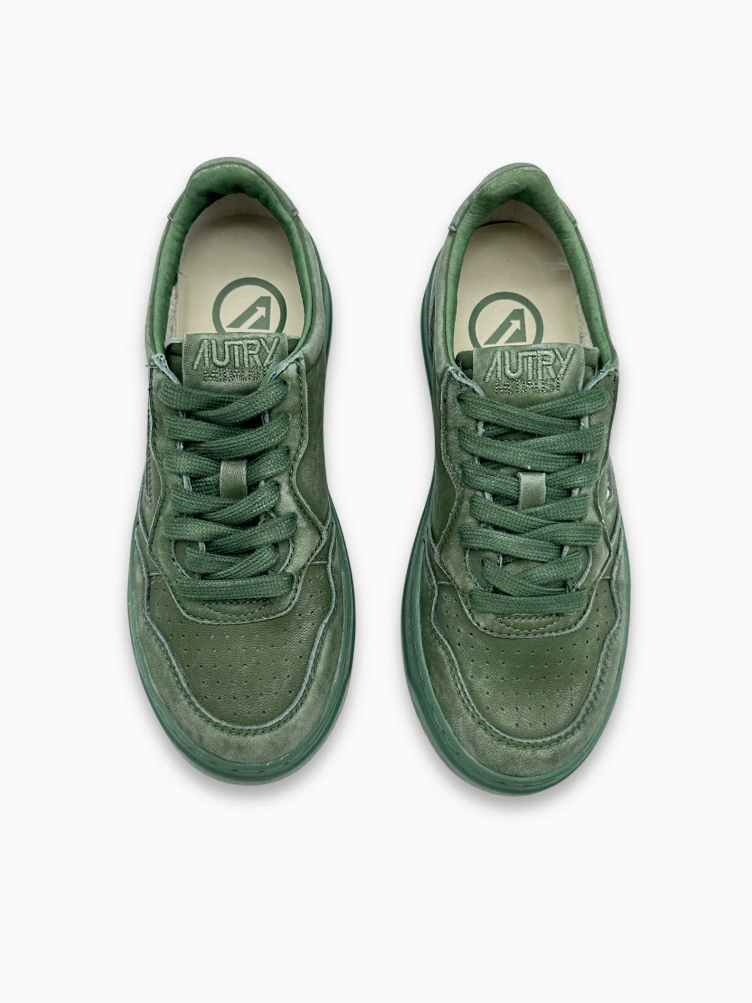 Sneakers Medalist Low Verdi Scamosciate